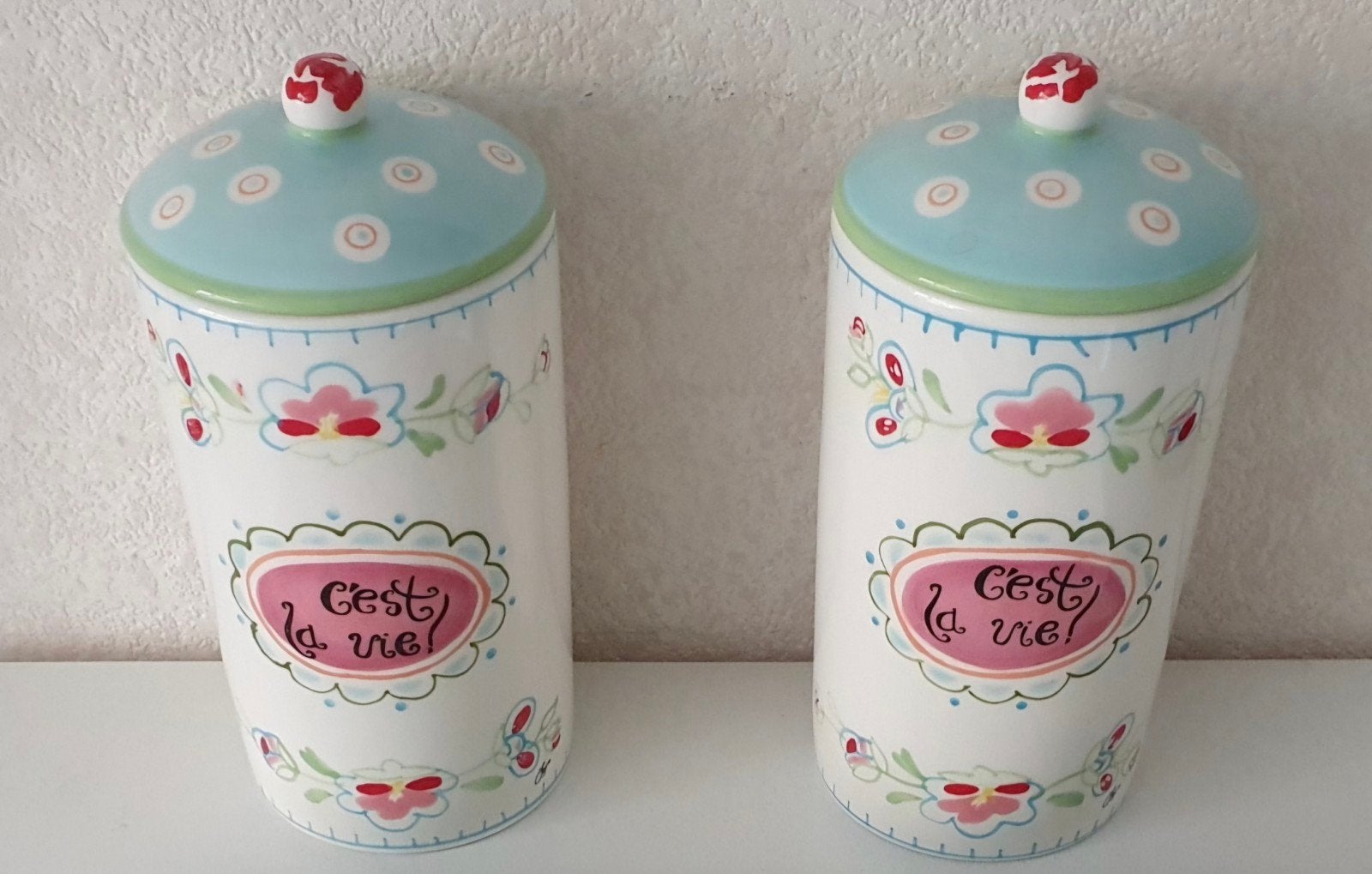 2 Jet voorraadpot, Huis en Inrichting, Keuken | Servies, Overige typen, Ophalen of Verzenden, Zo goed als nieuw, Overige stijlen
