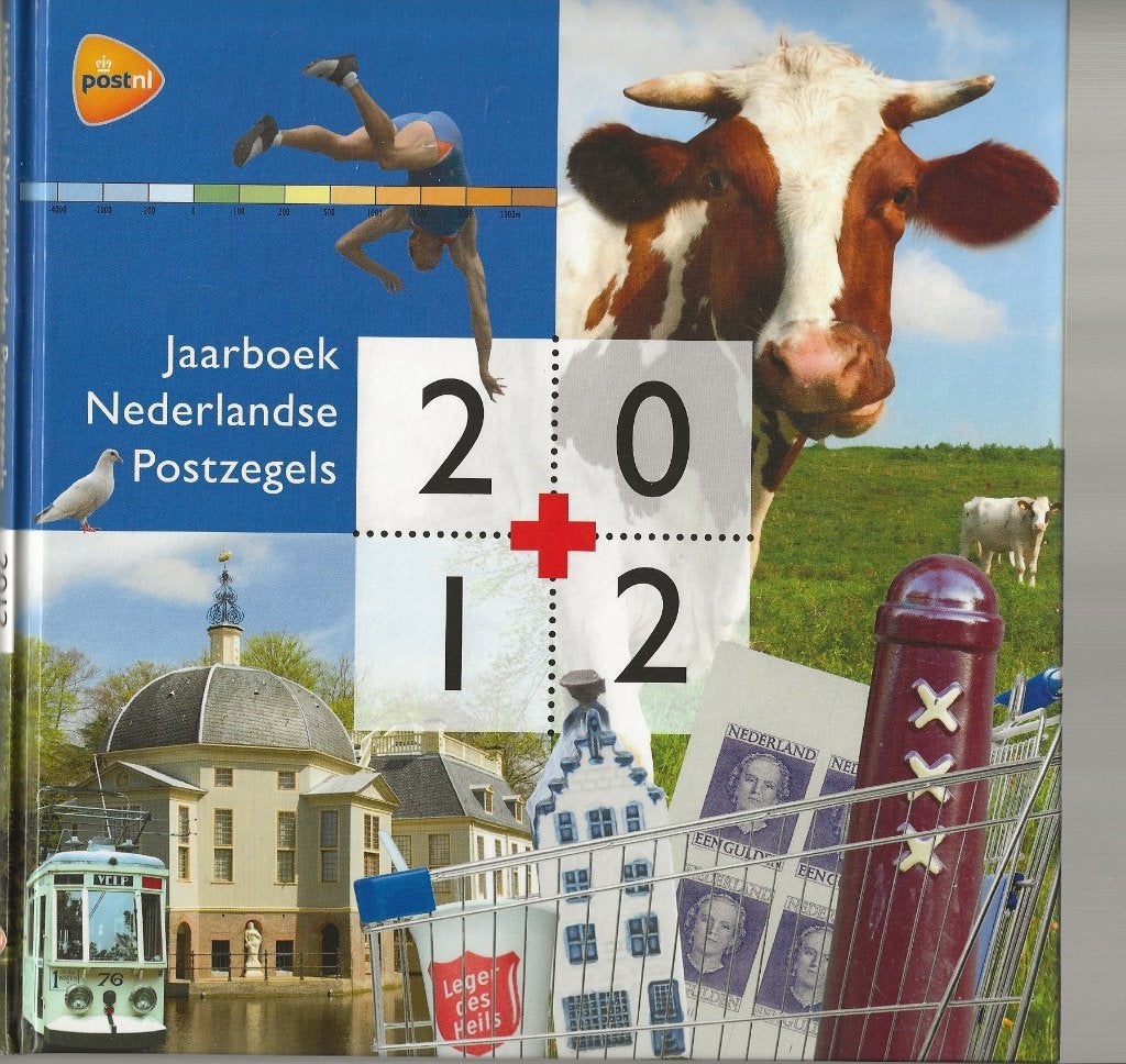 Compleet jaarboek ned postzegels 2012, postfris, Ophalen of Verzenden, Postfris