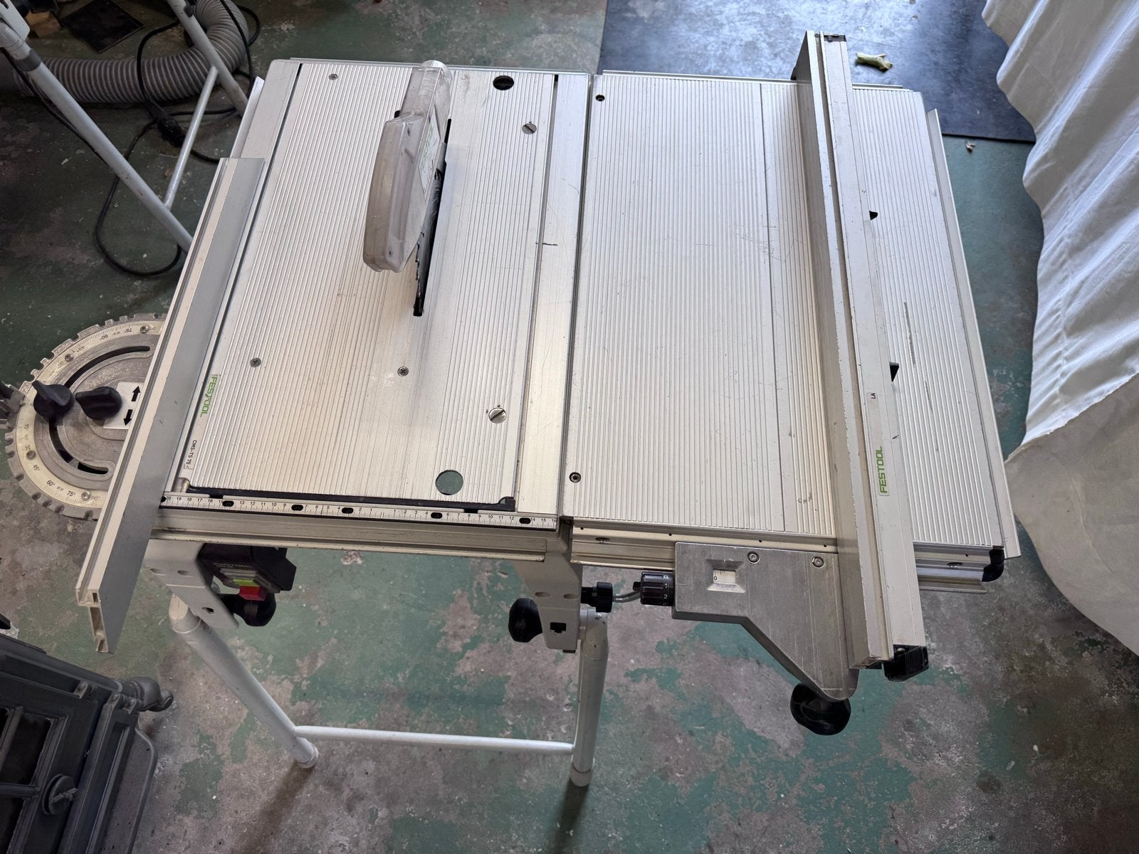 Festool CMS-GE Compact System met TS 75 EBQ invalzaag, Ophalen, Gebruikt, Invalzaag, 70 mm of meer