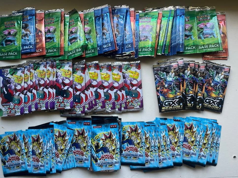 Collectie lege Pokémon booster packs, Verzenden, Gebruikt, Overige typen