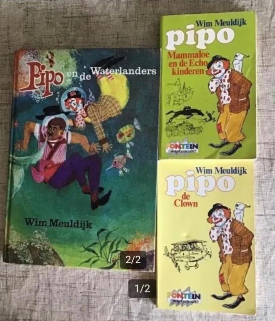 6 uitgaves Pipo de clown door Wim Meuldijk, Ophalen of Verzenden, Gelezen, Fictie algemeen