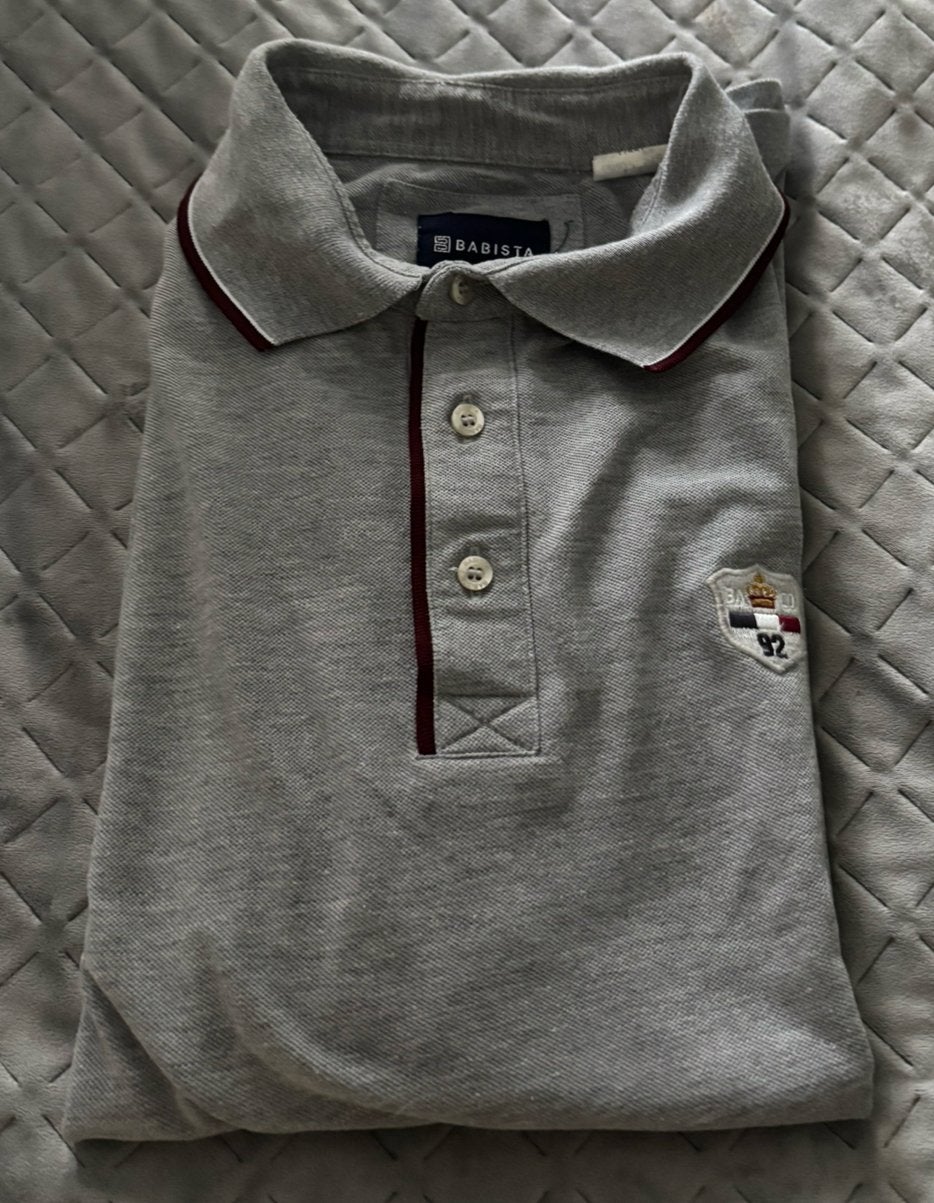 Leuk longshirt van het merk Babista, Ophalen of Verzenden, Zo goed als nieuw, Maat 56/58 (XL), Grijs