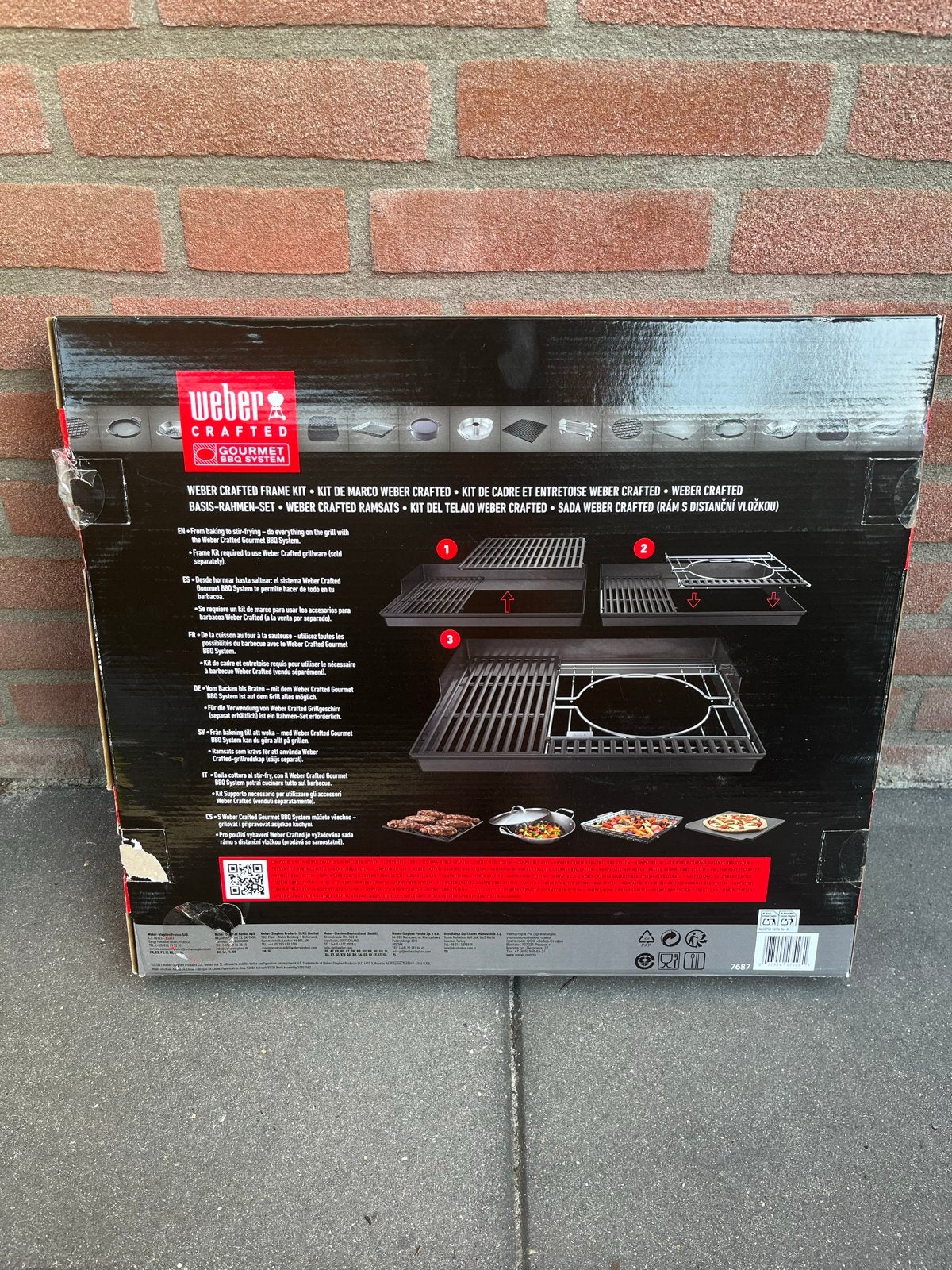 Weber Crafted Gourmet BBQ System Frame Kit Genesis, Ophalen, Nieuw