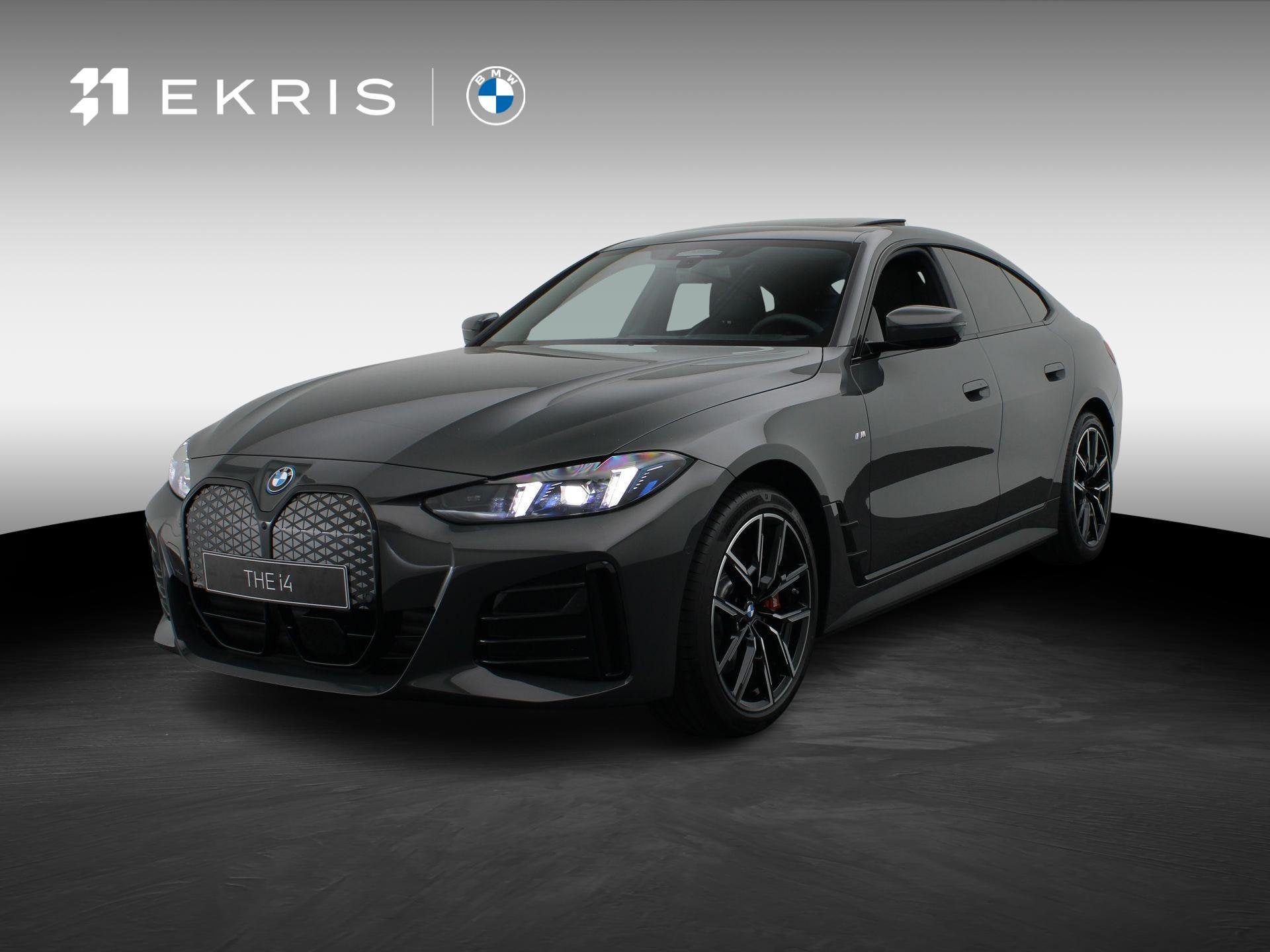 BMW i4 eDrive35 High Executive | M Sportpakket Pro | Innovat, Zwart, 286 pk, 420 min, Nieuw