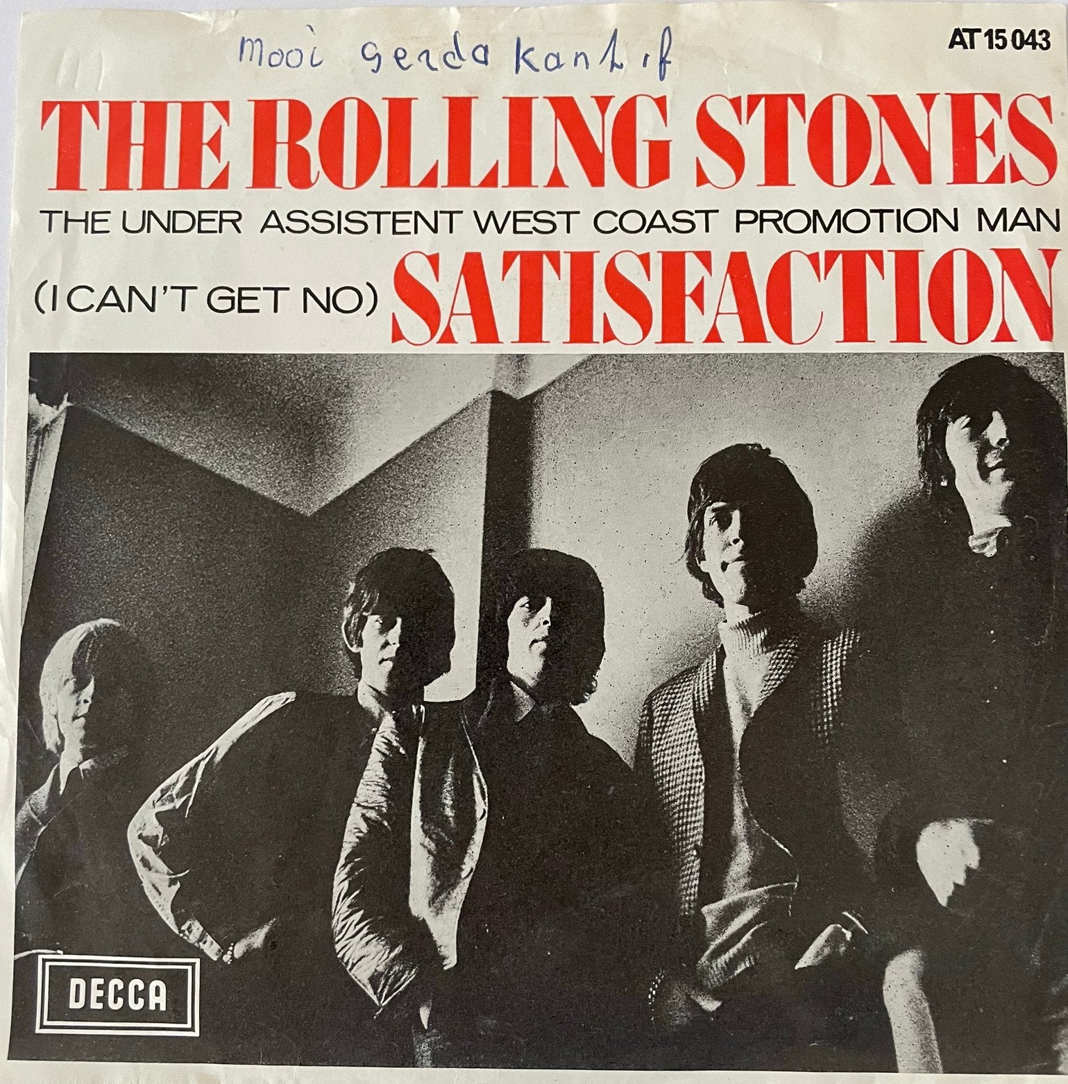 The Rolling Stones - Satisfaction, Cd's en Dvd's, Vinyl Singles, Ophalen of Verzenden, Zo goed als nieuw, Pop