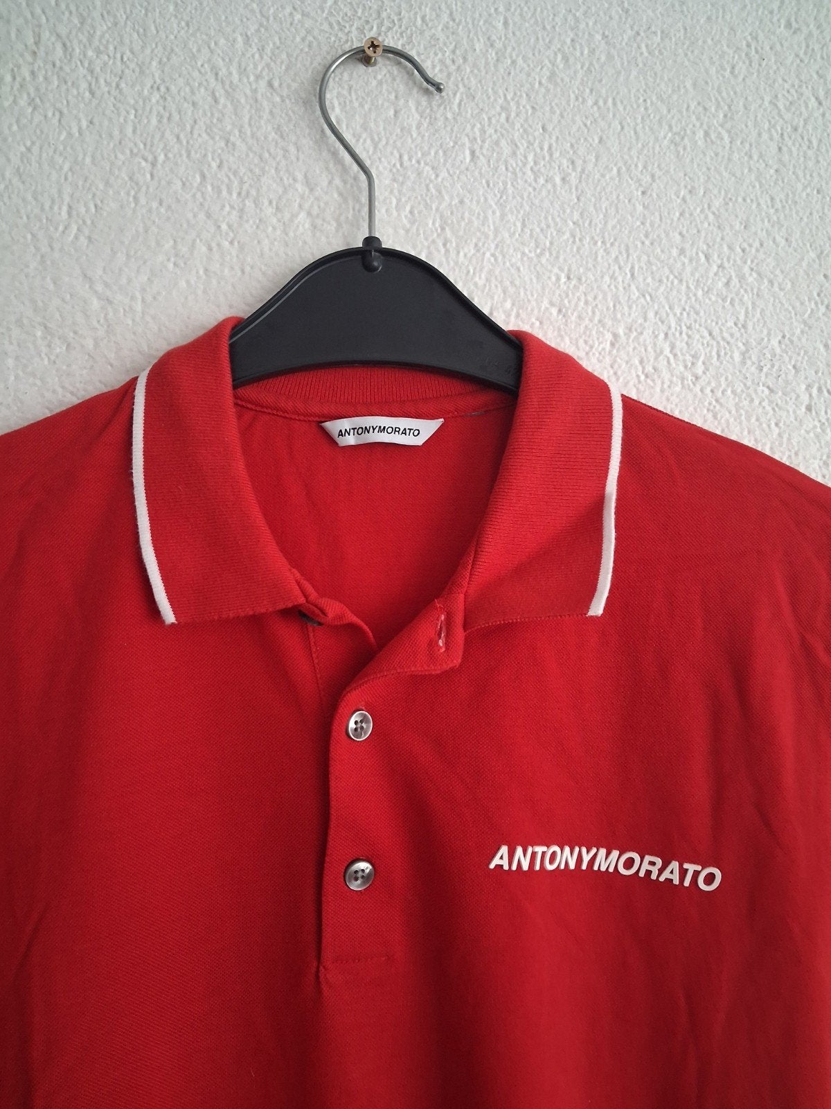 Antony Morato Polo Shirt Rood - Maat M, Ophalen of Verzenden