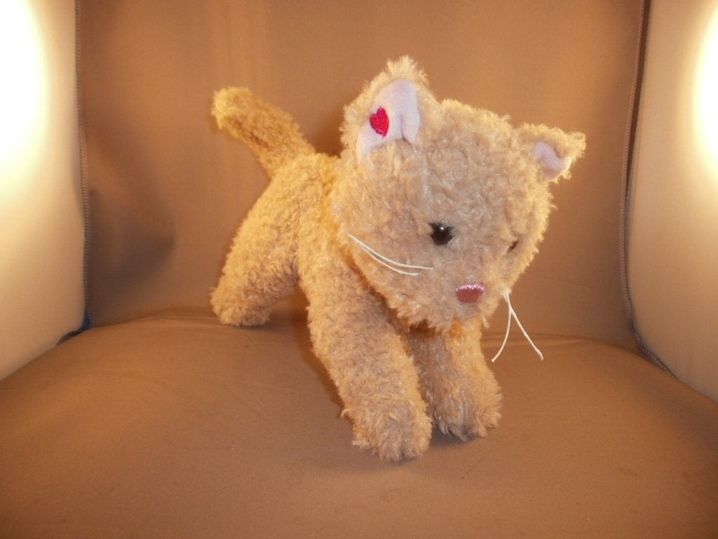 style Princess poes/kat beige harig roze binnenkant oren  en, Overige merken, Overige karakters, Korrelvulling, Nieuw