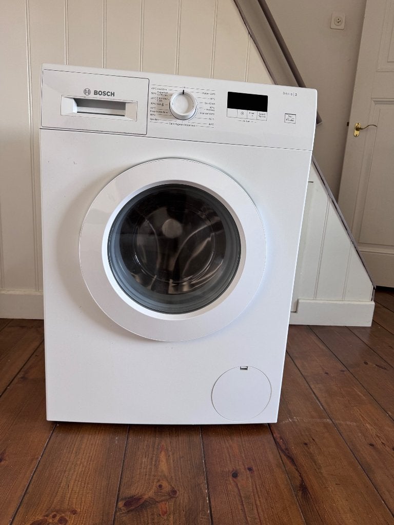 Bosch wasmachine, Ophalen, Refurbished, Voorlader, 85 tot 90 cm