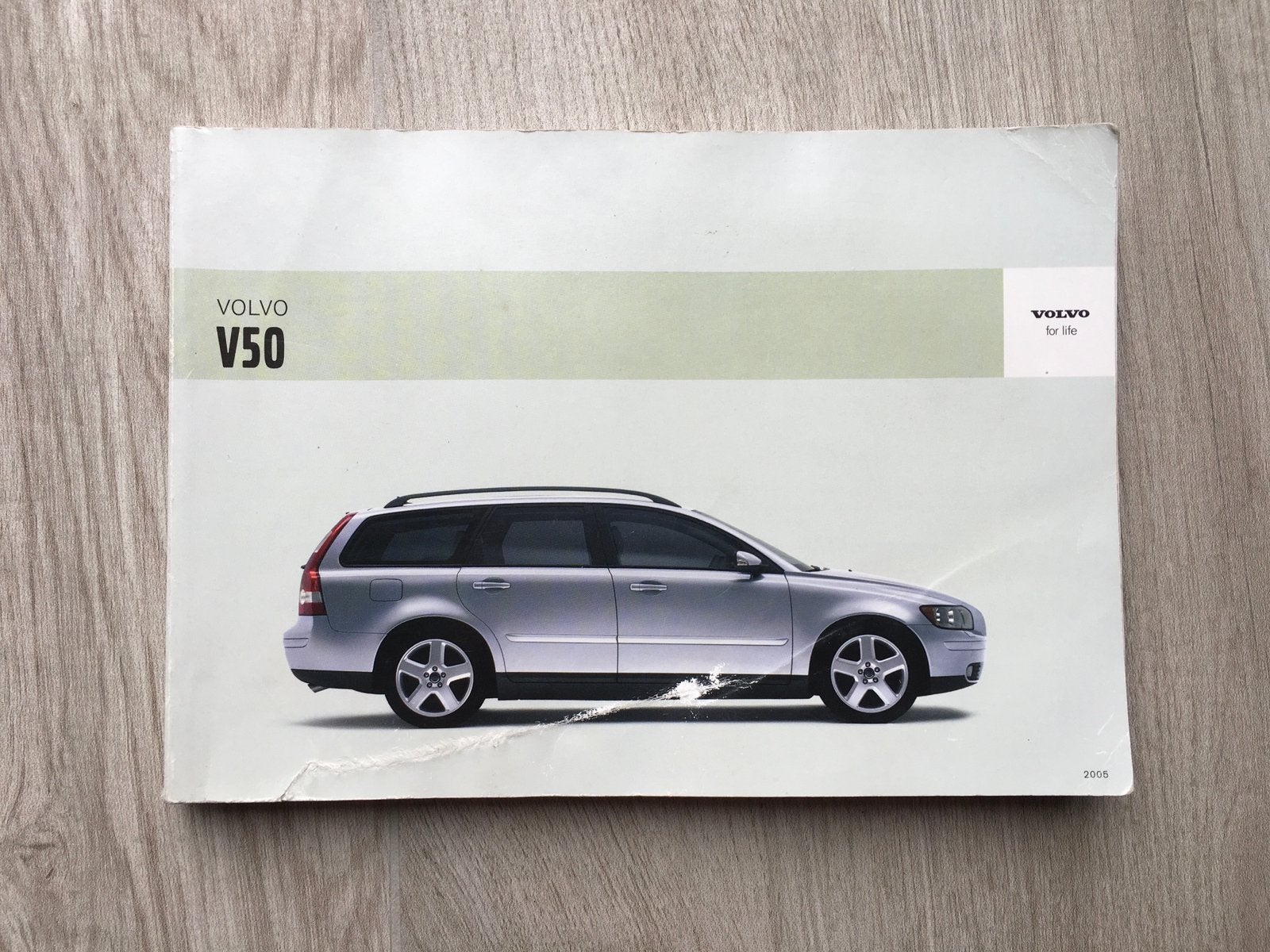 Instructieboekje Volvo V50 2005, Ophalen of Verzenden