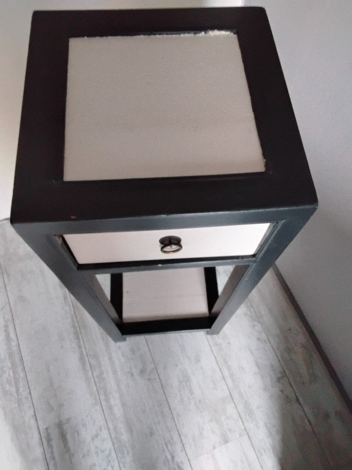 telefoontafeltje/bijzettafel/kastje met lade en plank, Huis en Inrichting, Ophalen of Verzenden, Gebruikt