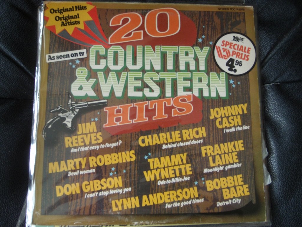 5 country lp.s, Gebruikt, Ophalen of Verzenden, 12 inch, Inclusief binnenhoes