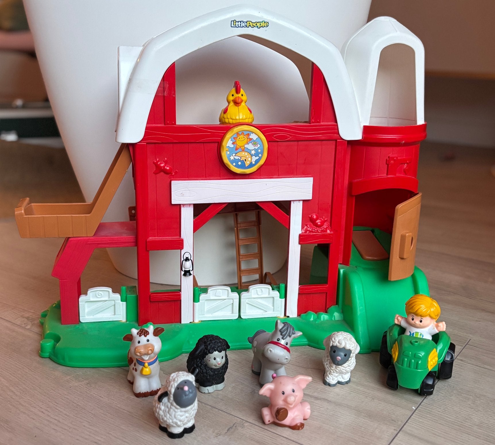 Fisher price boerderij little people, Ophalen, Speelset, Met geluid