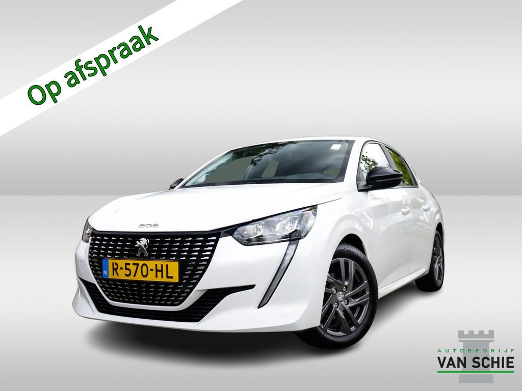 Peugeot 208 1.2 PureTech Active Pack 1e-Eig. & Dealer-Onderh, Auto's, Peugeot, 12 maanden, Stof, 1199 cc, Wit