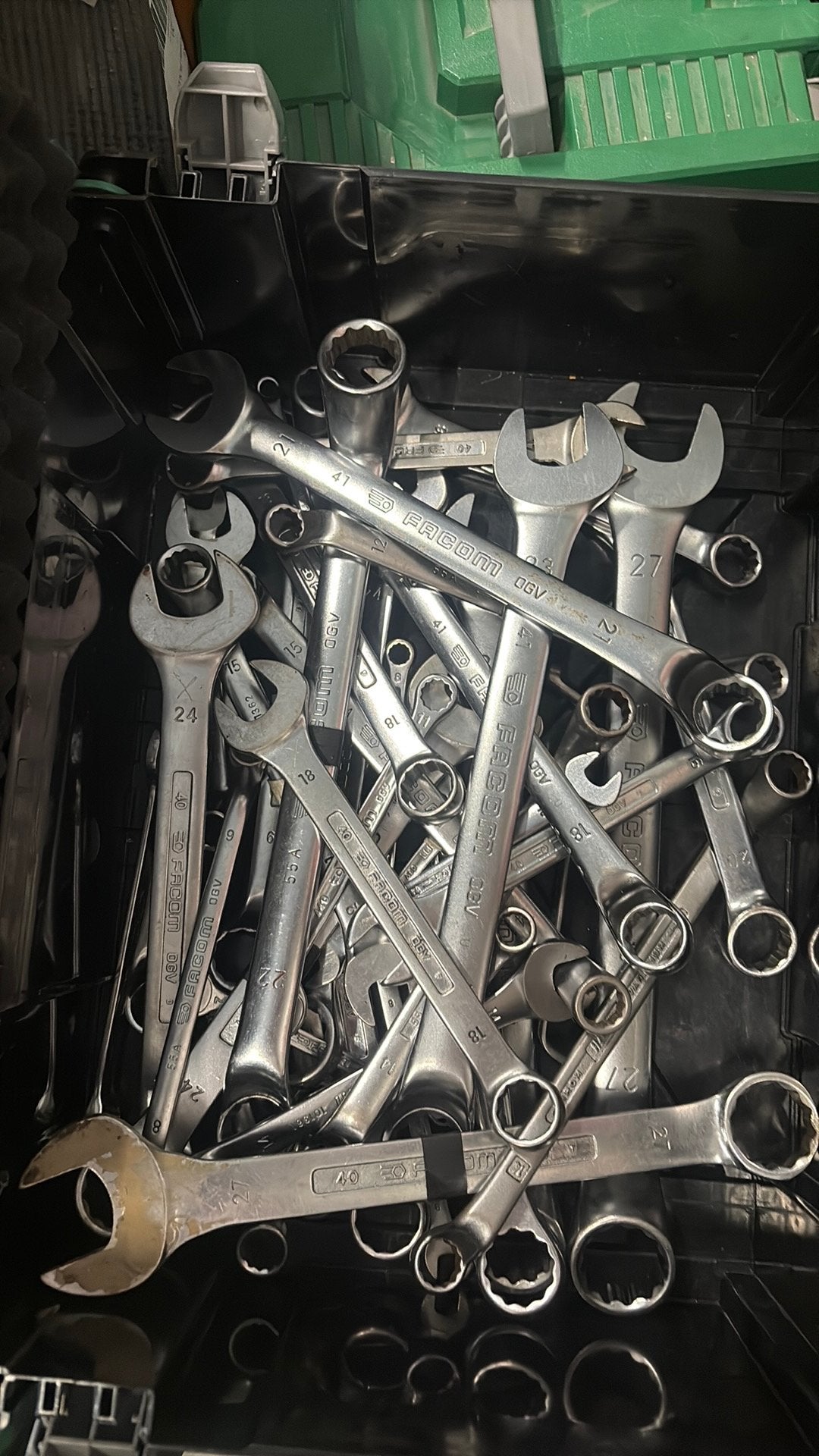 Bak facom steek/ringsleutels, Ophalen, Zo goed als nieuw