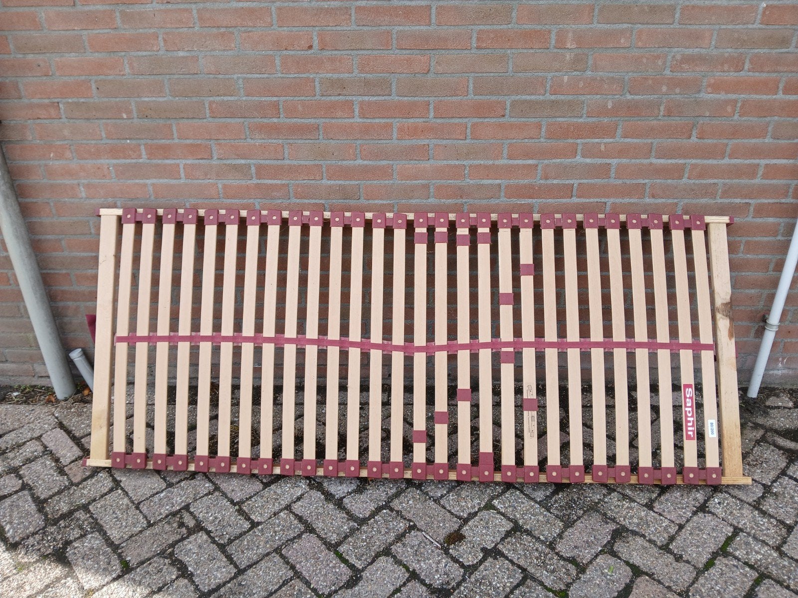 Lattenbodem 80x200 cm, Ophalen, Zo goed als nieuw, 80 cm, 200 cm