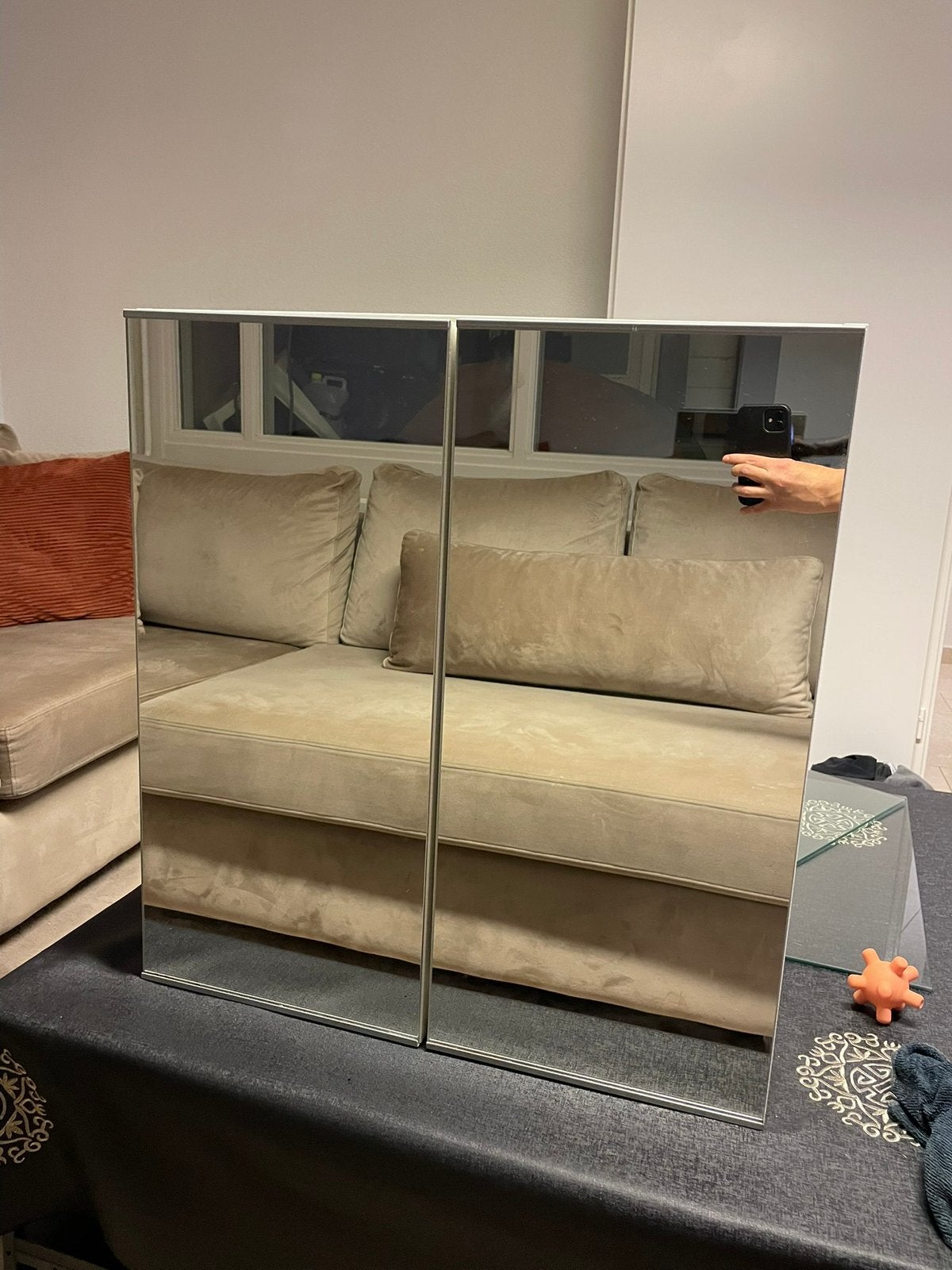 IKEA ENHET spiegelkast badkamer, Spiegelkast, Zo goed als nieuw, Minder dan 25 cm, Minder dan 100 cm