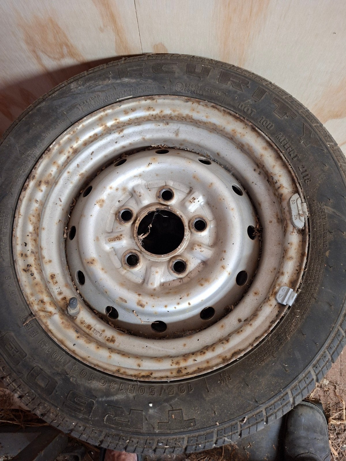 Gebruikte banden en velgen 195/50R13C, Auto-onderdelen, Banden en Velgen, Overig, Gebruikt, 13 inch, Banden en Velgen