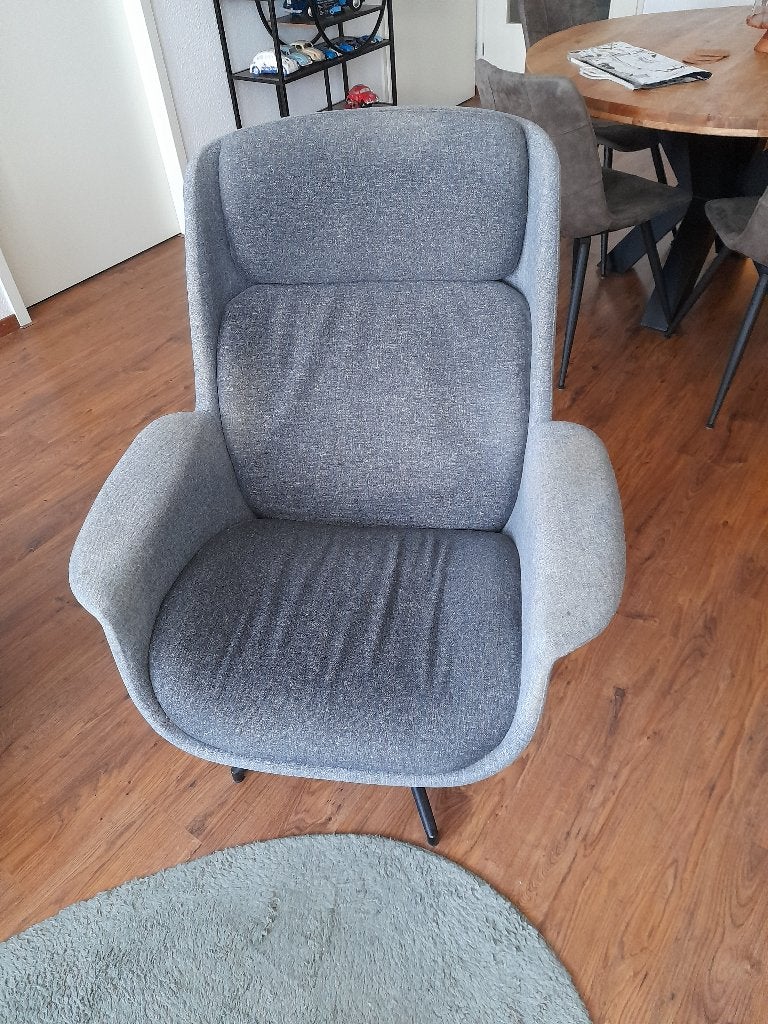 Draaifauteuil, Ophalen, Gebruikt, Minder dan 75 cm, Stof