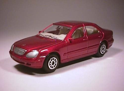 Mercedes-Benz s-class, Welly 2036, Ophalen of Verzenden, Zo goed als nieuw, Auto
