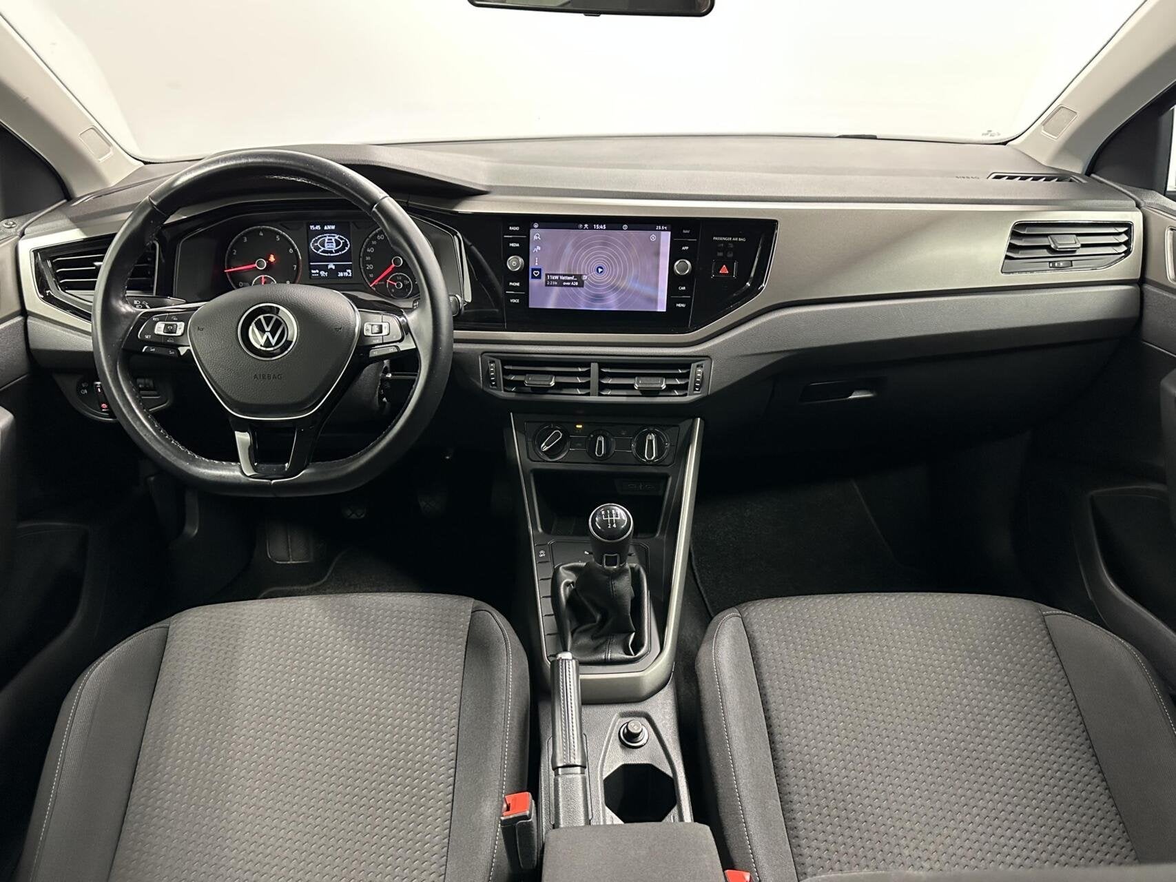 Volkswagen Polo 1.0 TSI Comfortline CARPLAY NAVI ADAPTIEF CR, Voorwielaandrijving, Gebruikt, Met garantie (alle), Origineel Nederlands