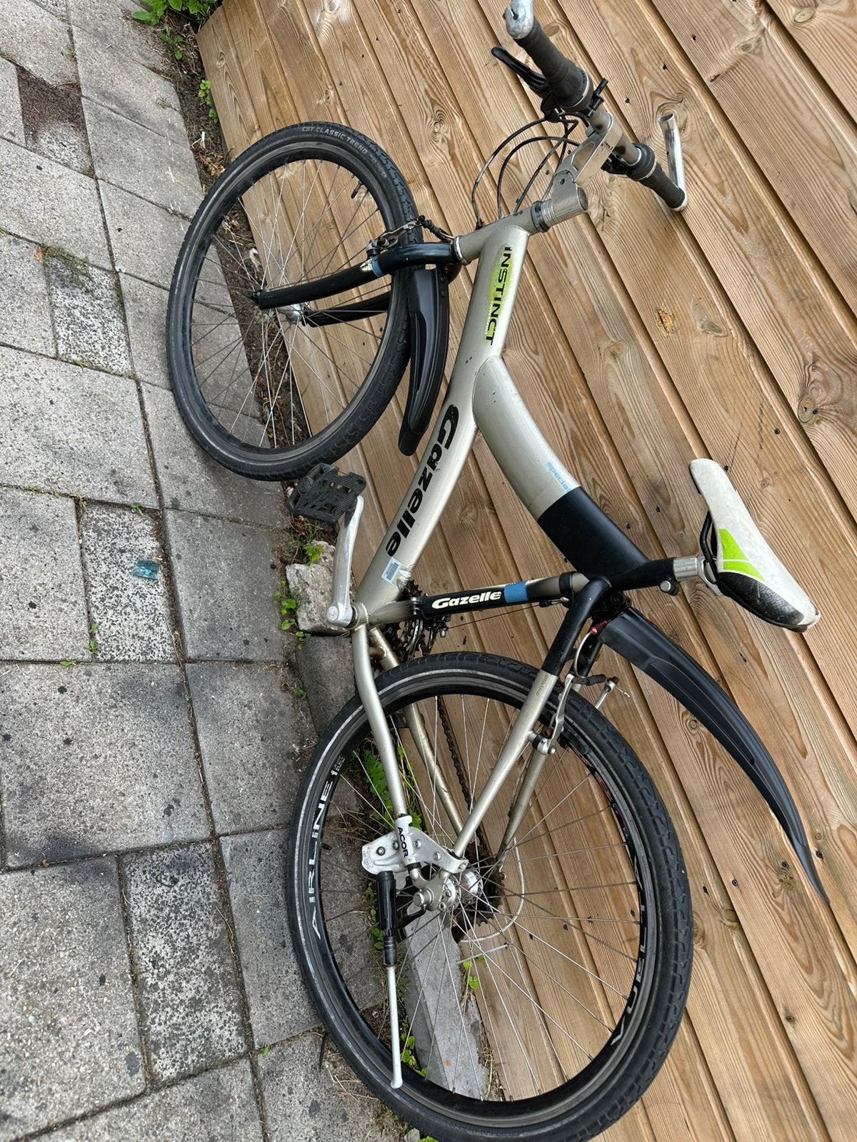 Gazelle Instinct fiets met 26 inch, Fietsen en Brommers, 26 inch of meer, Gebruikt, Velgrem, Ophalen of Verzenden