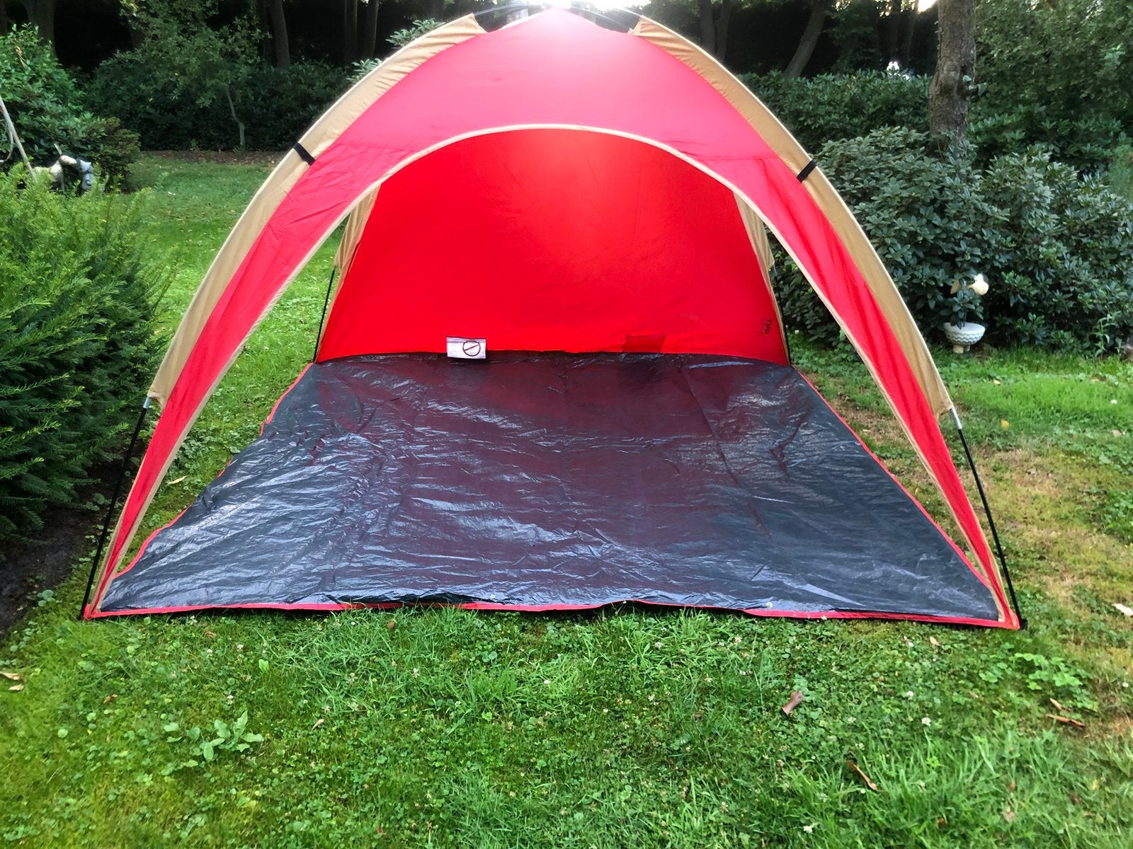 Open tent pas zo zwembad of 2 p luchtbed nu 50 euro, Ophalen of Verzenden, Tot en met 3