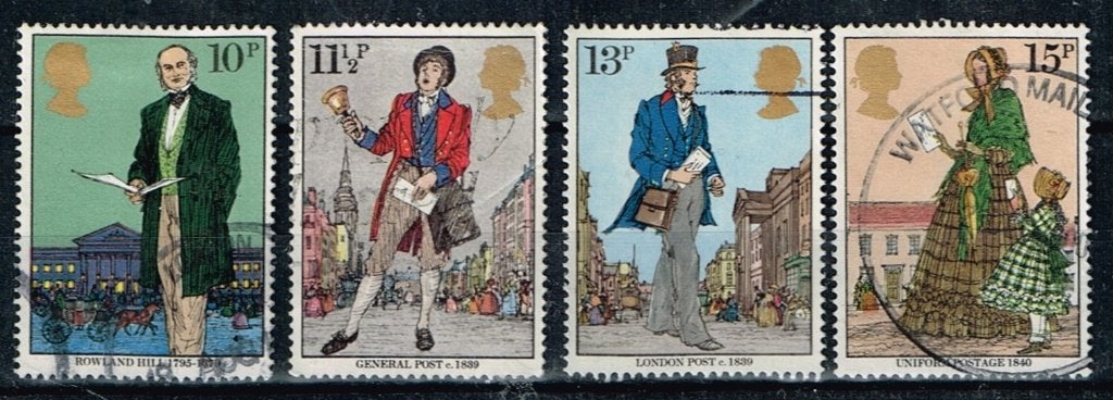 Postzegels uit Engeland - K 6040 - herdenking, Verzenden, Gestempeld