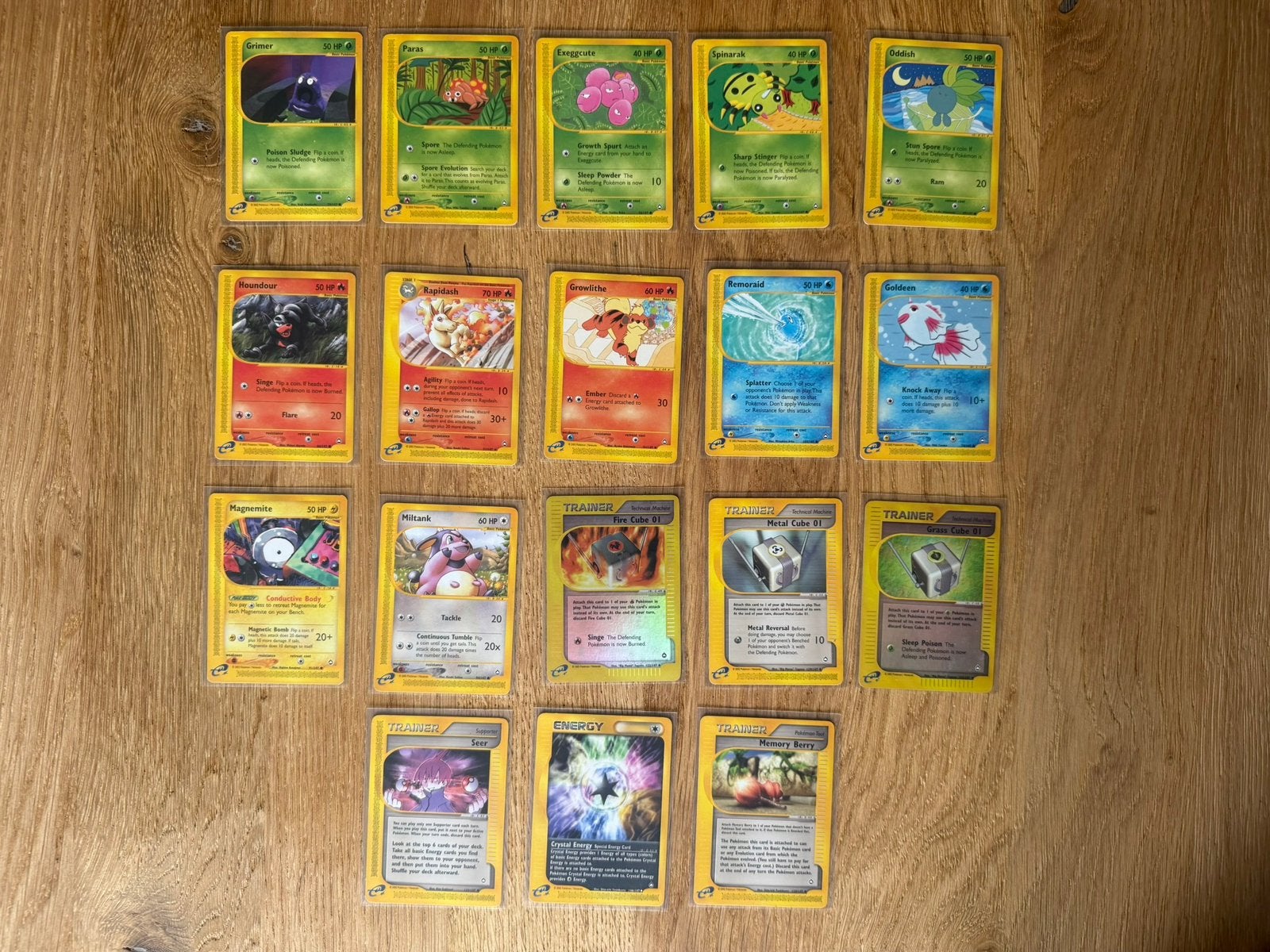 39 Pokémonkaarten Ereader - Aquapolis, Skyridge, Expedition, Hobby en Vrije tijd, Verzamelkaartspellen | Pokémon, Ophalen of Verzenden