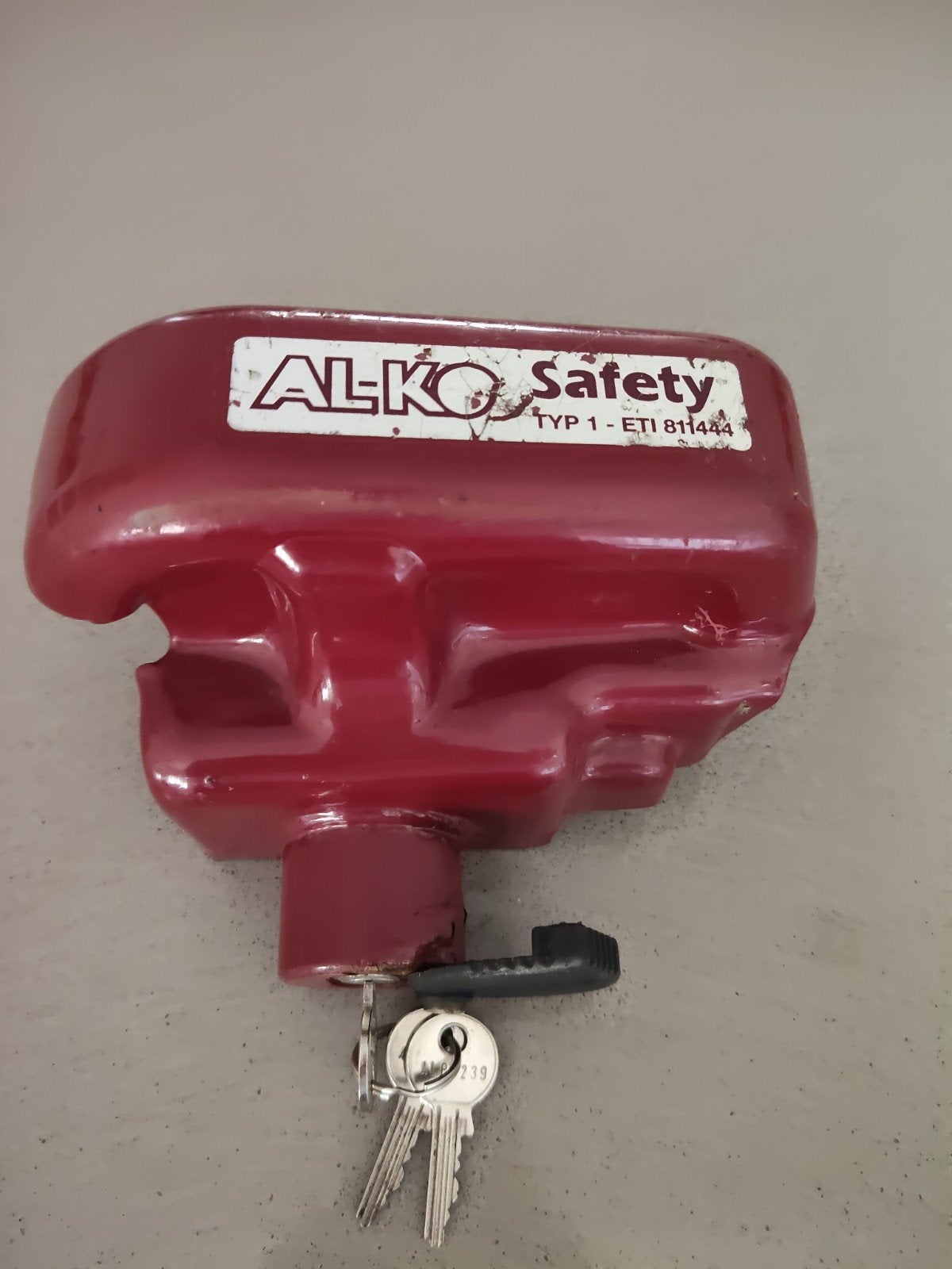 AL-KO Safety Typ 1 ETI 811444 Disselslot, Ophalen of Verzenden, Gebruikt