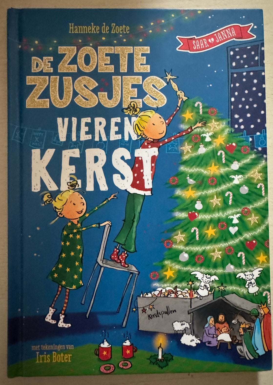 De Zoete Zusjes Vieren Kerst - Hanneke de Zoete, Ophalen of Verzenden, Zo goed als nieuw, 2 tot 3 jaar