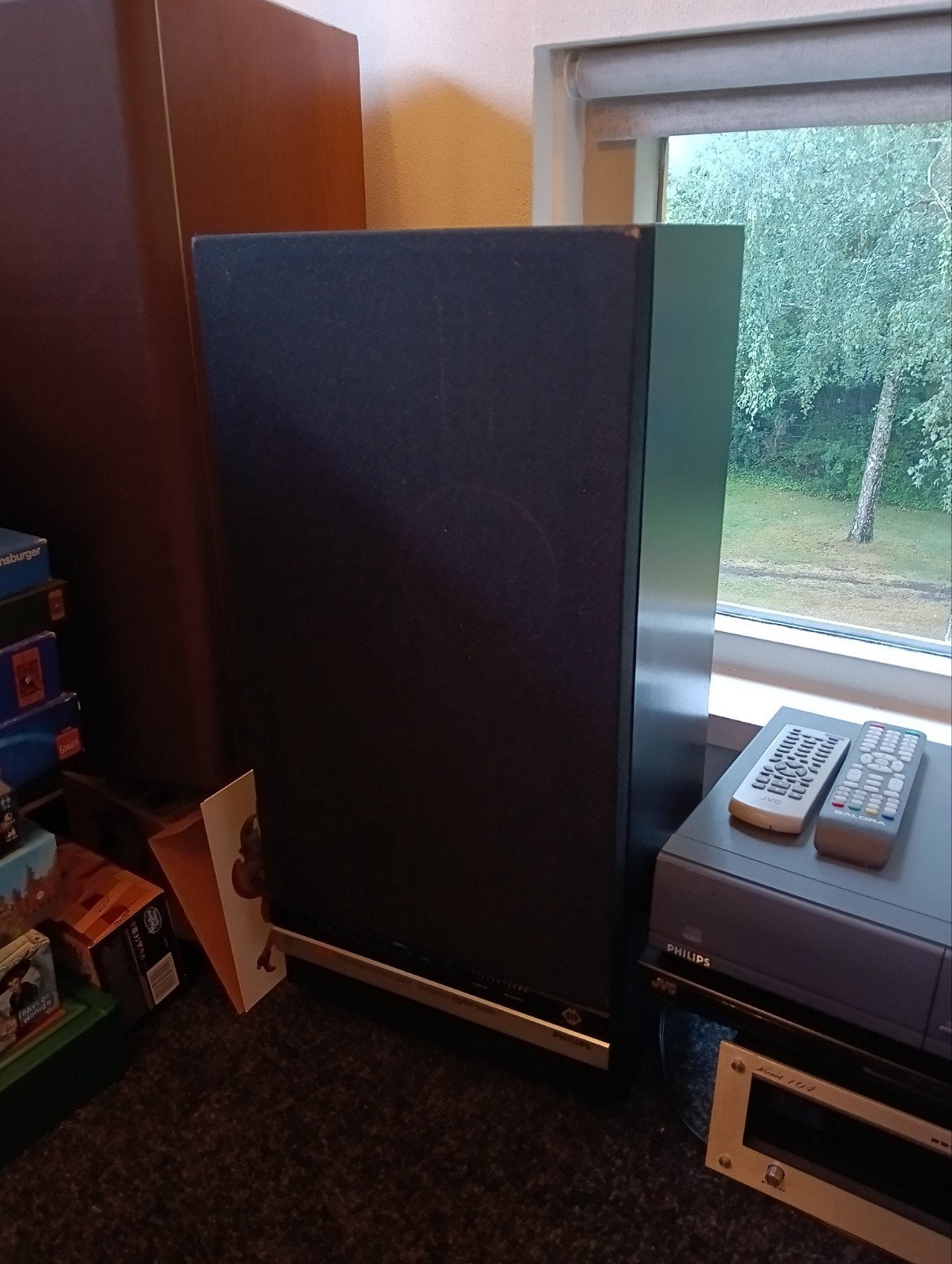 Philips 9638 MFB actieve speakers, Audio, Tv en Foto, Luidsprekers, Gebruikt, Ophalen, 150 watt of meer, Vloerstaande luidspreker