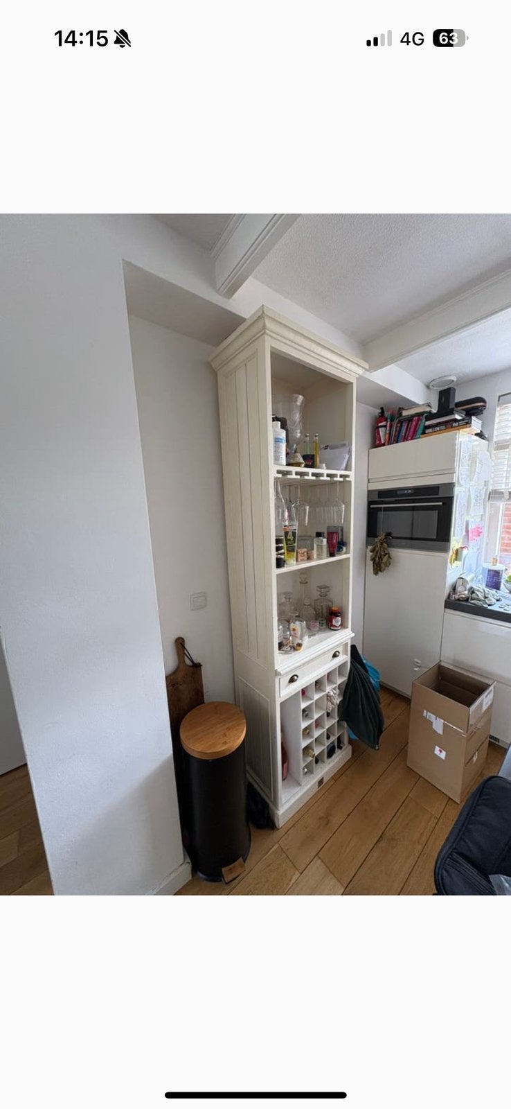 Riviera maison wijnkast, Huis en Inrichting, Kasten | Buffetkasten, Gebruikt, 200 cm of meer, 50 tot 100 cm, 25 tot 50 cm, Met lade(s)