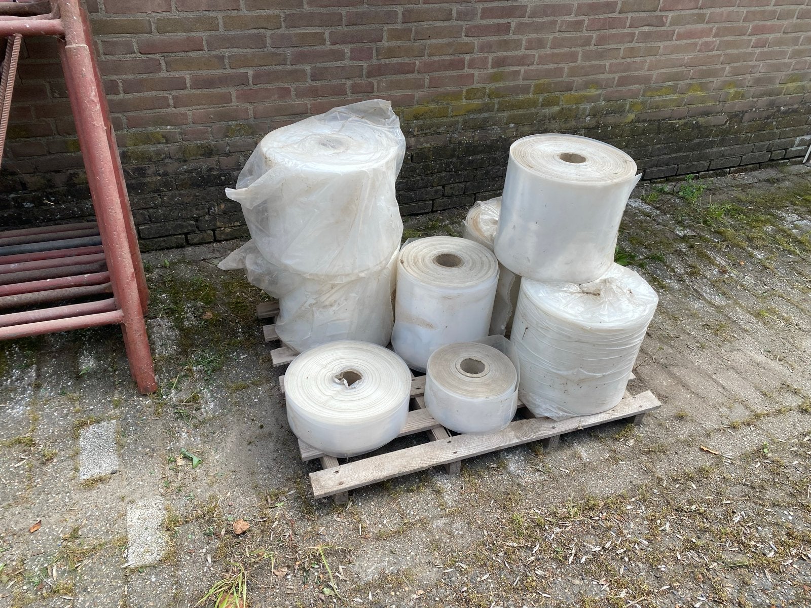Diverse rollen buis folie - ideaal voor diverse toepassingen, Ophalen, Gebruikt, 15 m² of meer, Folie