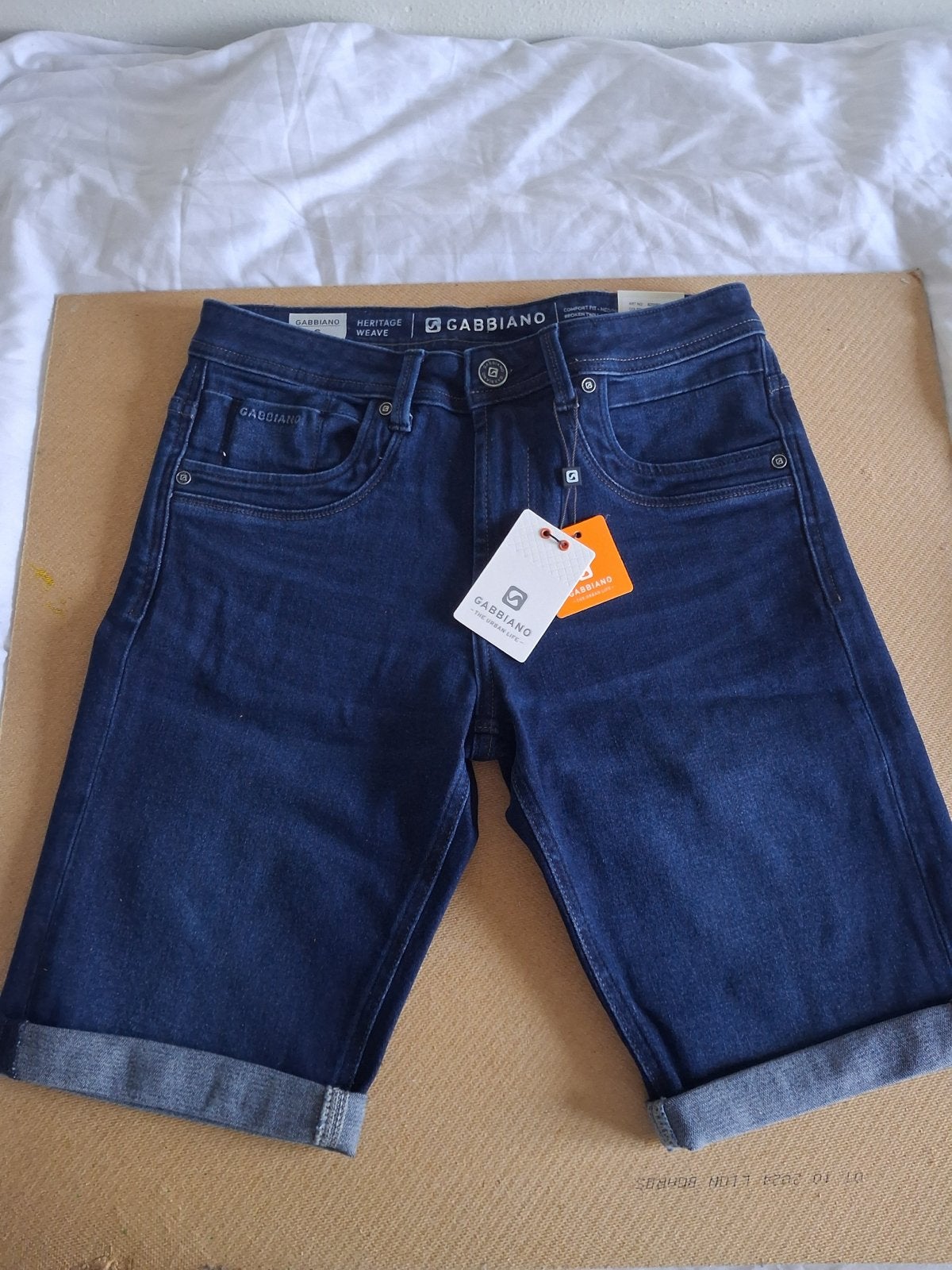 Gabbiano korte broek - Maat S, Verzenden, Nieuw, Blauw, W32 (confectie 46) of kleiner