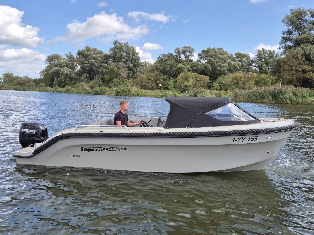 Topcraft 627 Tender | Nieuwe Suzuki 100PK | Vol opties!, Tender, Topcraft, Overige brandstoffen, Nieuw