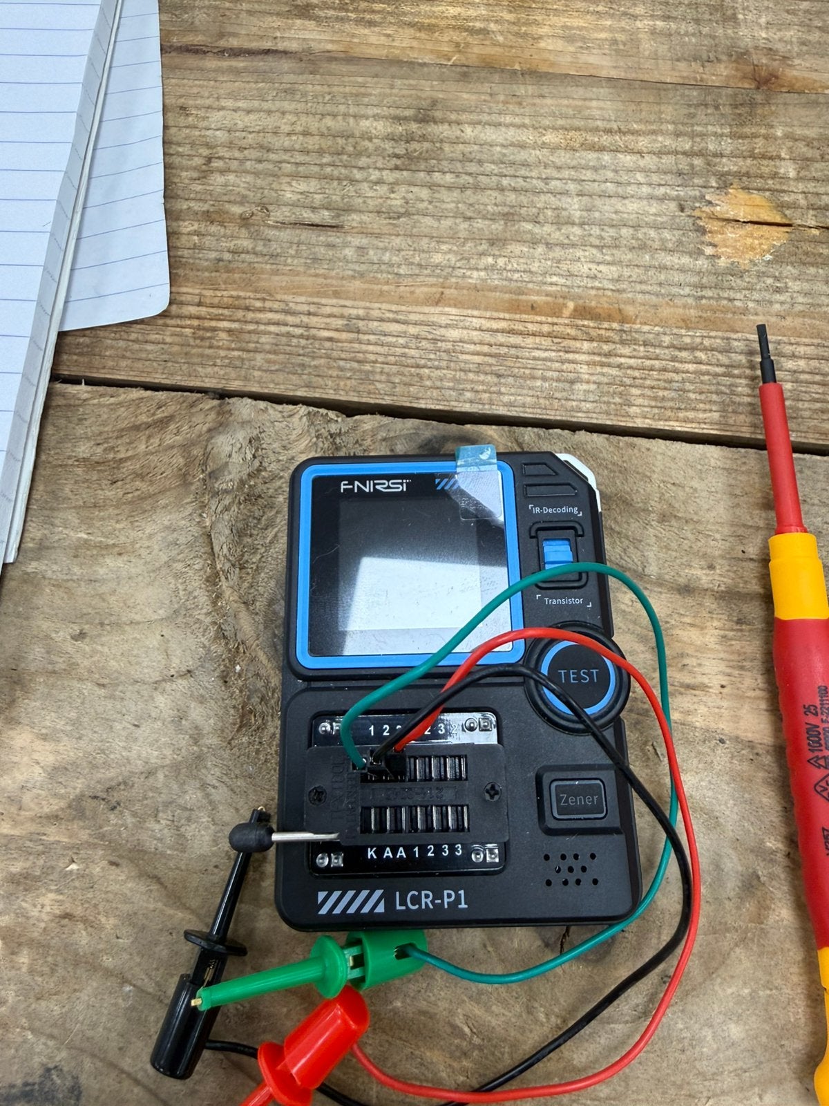 Componenten tester, Ophalen, Zo goed als nieuw, Elektriciteit