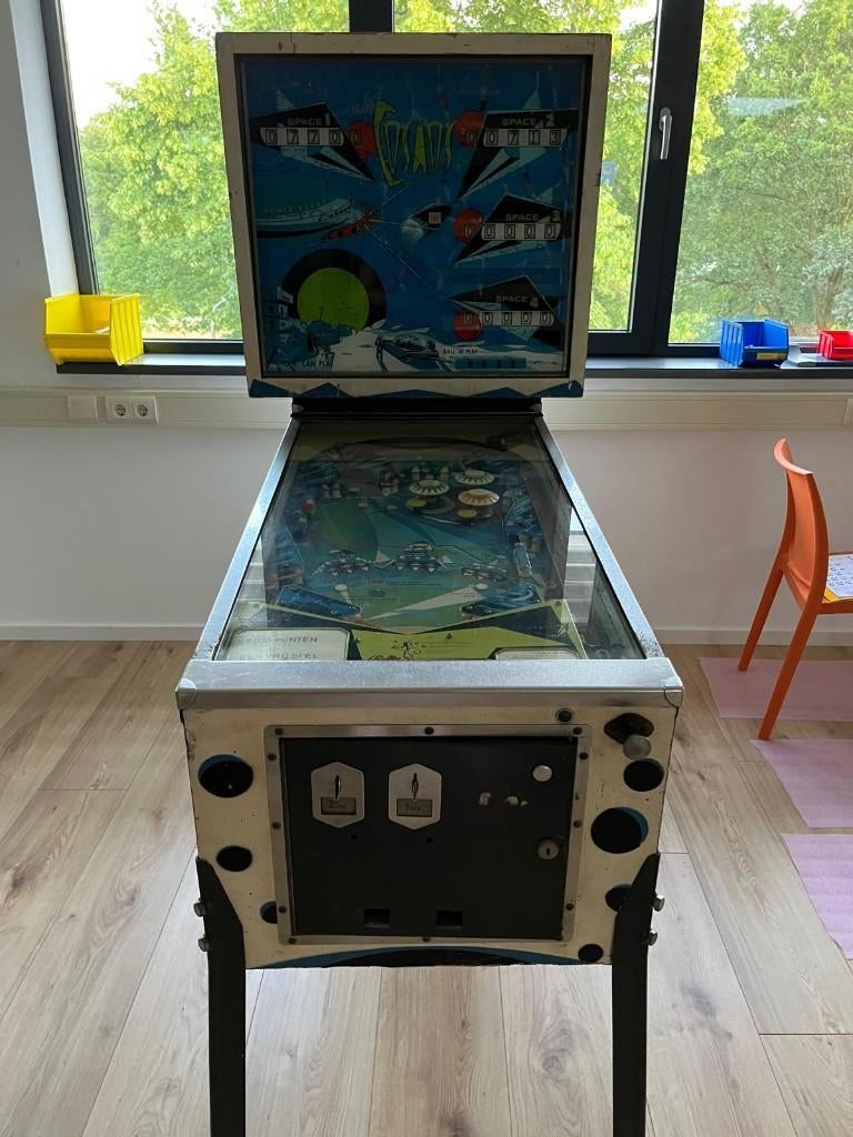 Flipperkast BALLY COSMOS bouwjaar 1969, Ophalen, Gebruikt, Mechanisch, Bally
