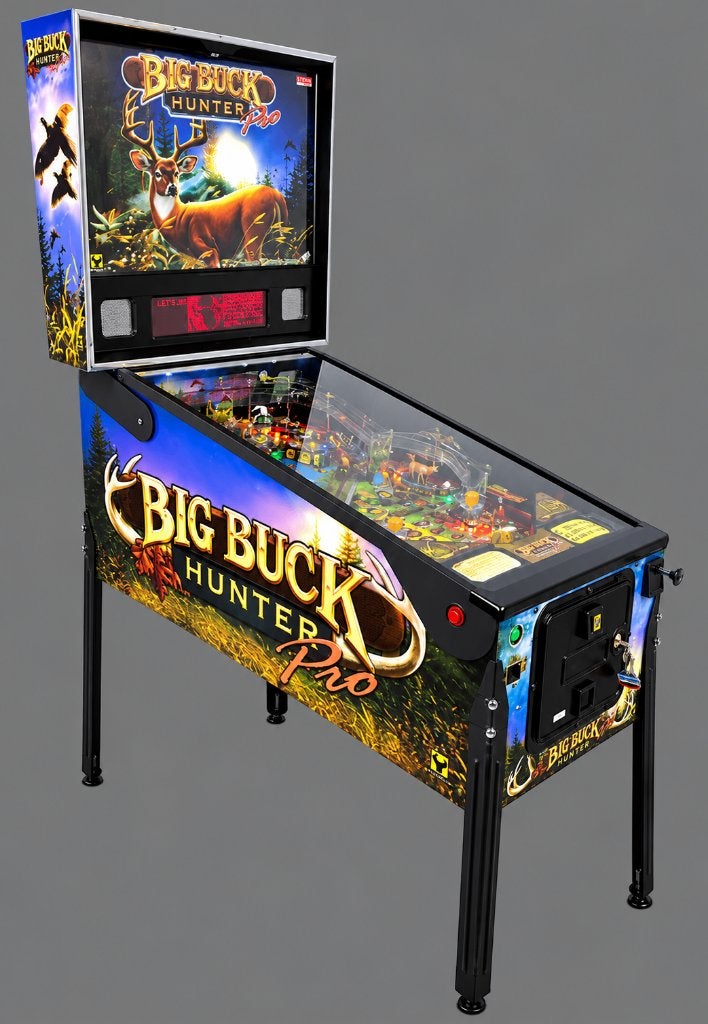 Stern Big Buck Hunter flipperkast, Verzamelen, Stern, Ophalen of Verzenden, Zo goed als nieuw, Dot-matrix