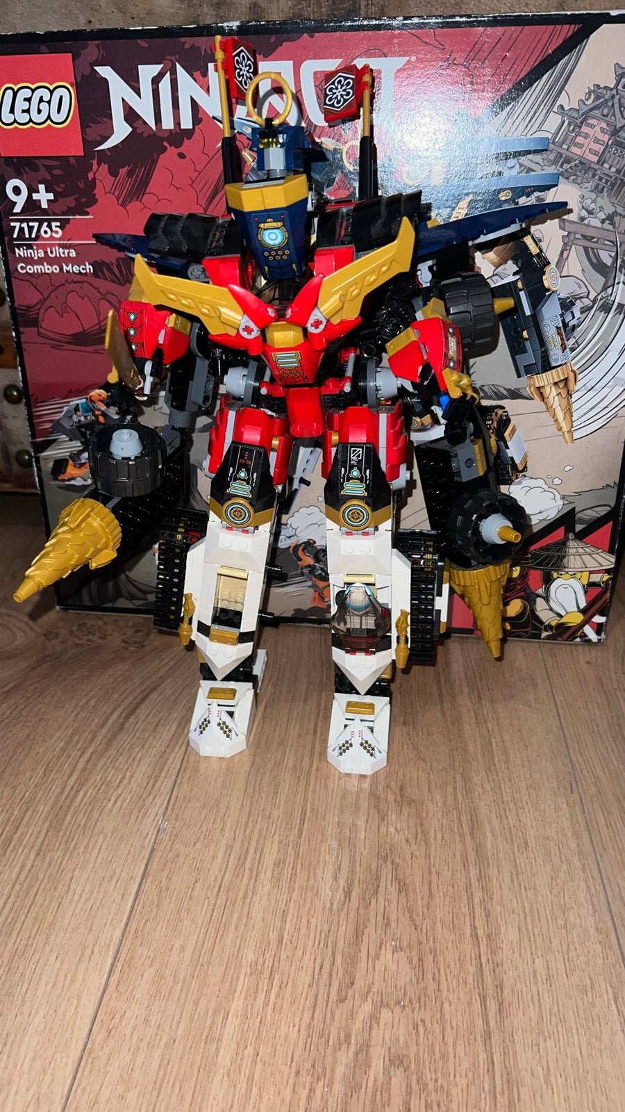 LEGO Ninjago 71765 Ninja Ultra Combo Mecha Compleet, Lego, Ophalen of Verzenden, Zo goed als nieuw, Compleet