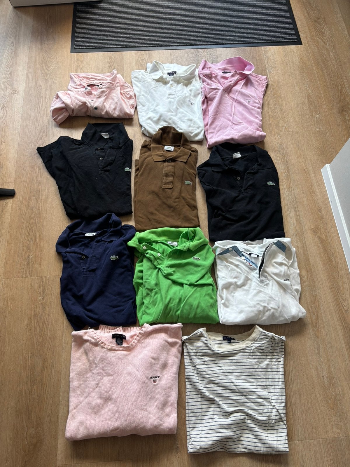 4xl Lacoste Gant Paul & Shark Giordano polo shirt trui etc, ., Ophalen of Verzenden, Lacoste gant, Gedragen
