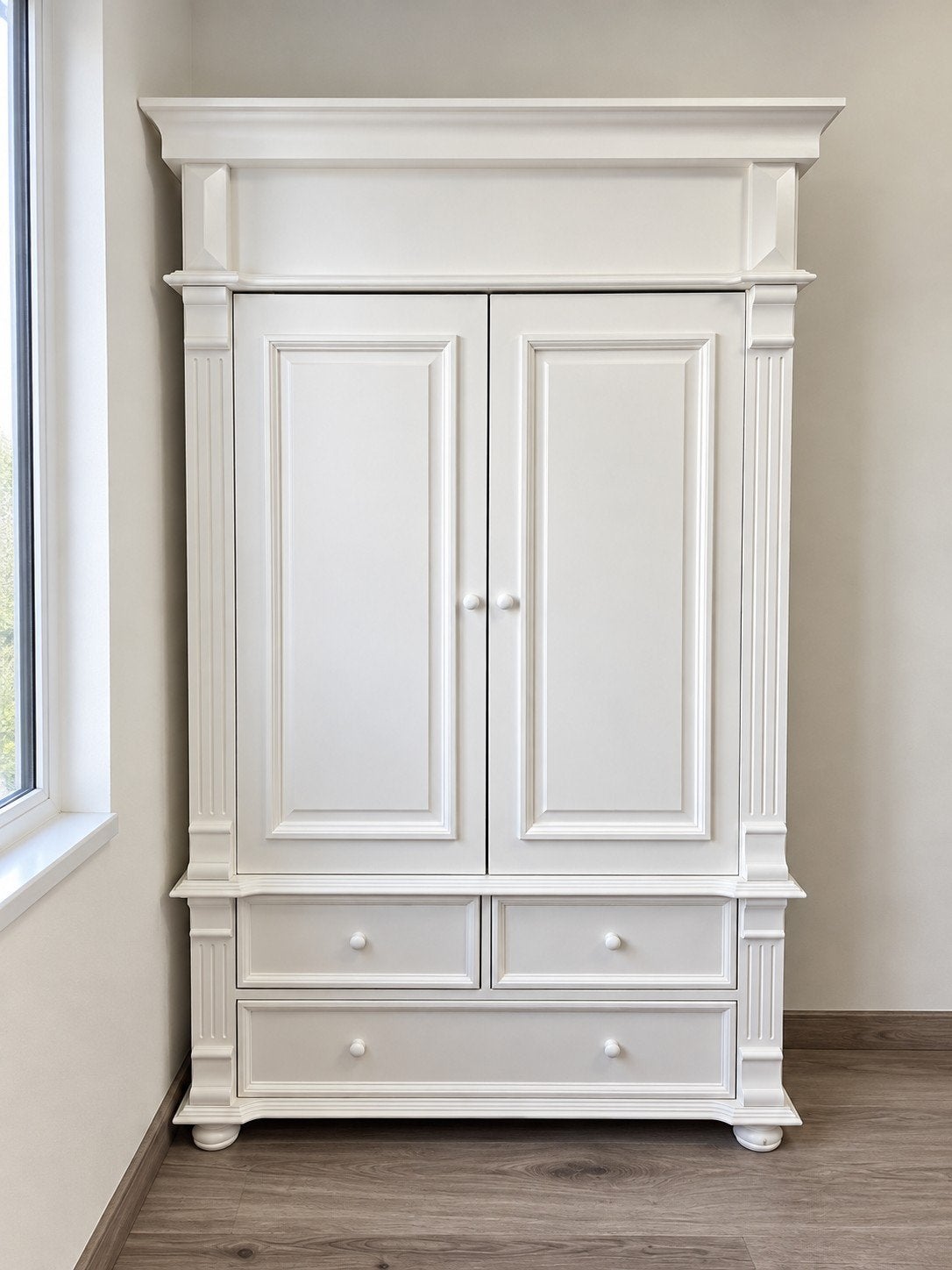 Born Lucky Kledingkast Bristol babykast kinderkast, Ophalen, Gebruikt, 50 tot 70 cm, 105 cm of meer