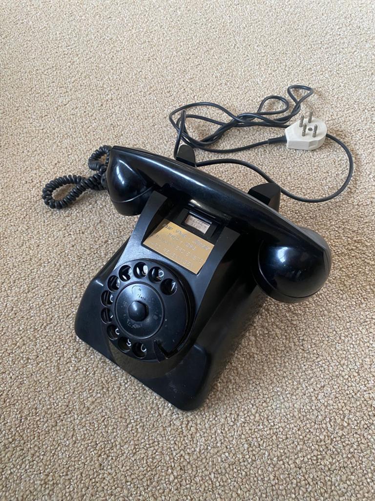 Vintage Draaischijf Telefoon - Jaren '60, Antiek en Kunst, Ophalen of Verzenden
