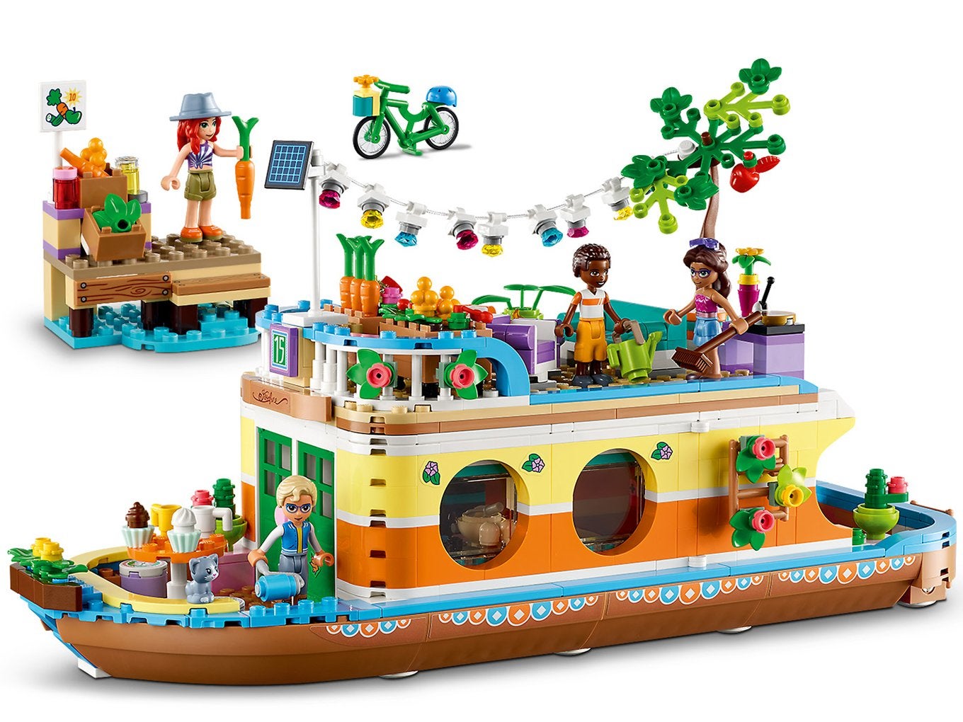 Lego Friends Woonboot 41702, Lego, Friends, Ophalen of Verzenden, Complete set