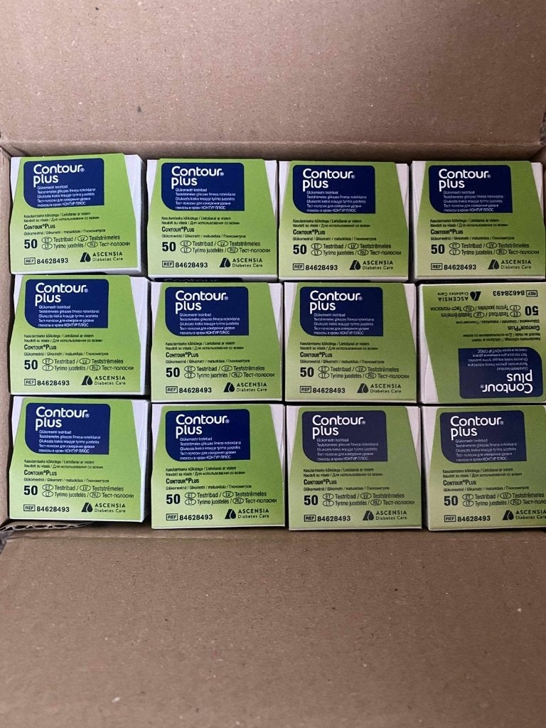 Contour PLUS Glucose Test Strips 6x50 Exp 12/31/2027, Diversen, Verzenden, Nieuw