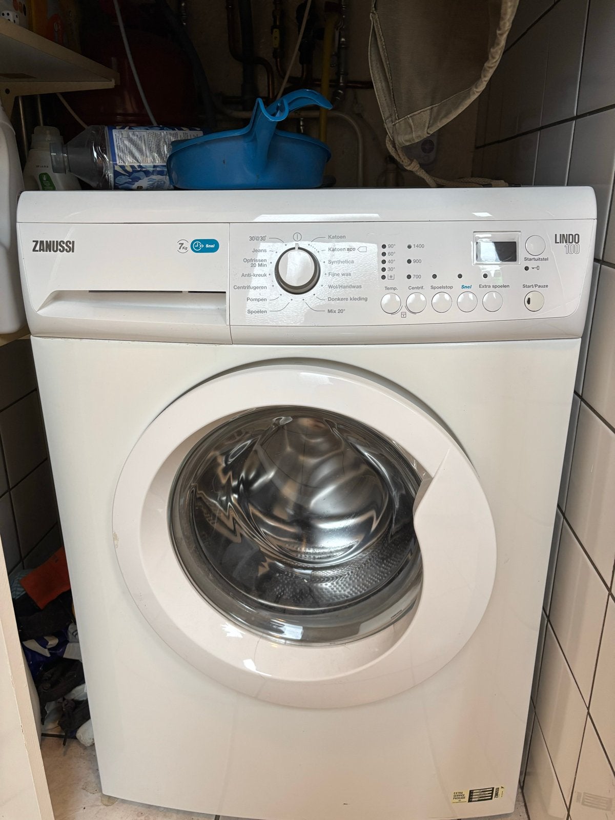 Zanussi Lindo 100 Wasmachine - Voorlader, Witgoed en Apparatuur, Wasmachines, 6 tot 8 kg, Ophalen of Verzenden, Voorlader, Wolwasprogramma
