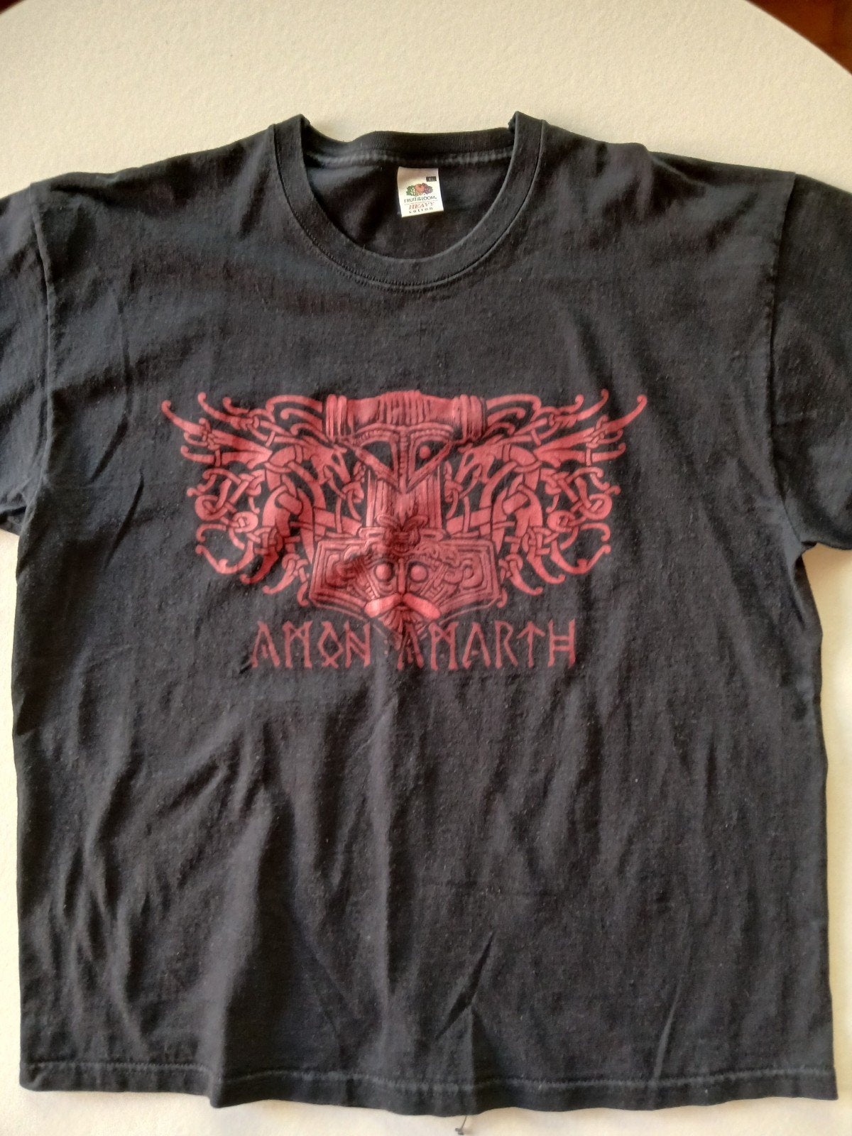 Amon Amarth - vintage t-shirt XL, Ophalen of Verzenden, Gedragen, Maat 56/58 (XL), Zwart