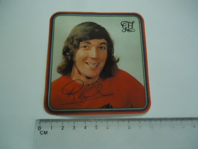 sticker oud Ruud KROL AJAX voetbal jaren 70 wk 1974 worldcup, Verzenden, Zo goed als nieuw, Sport