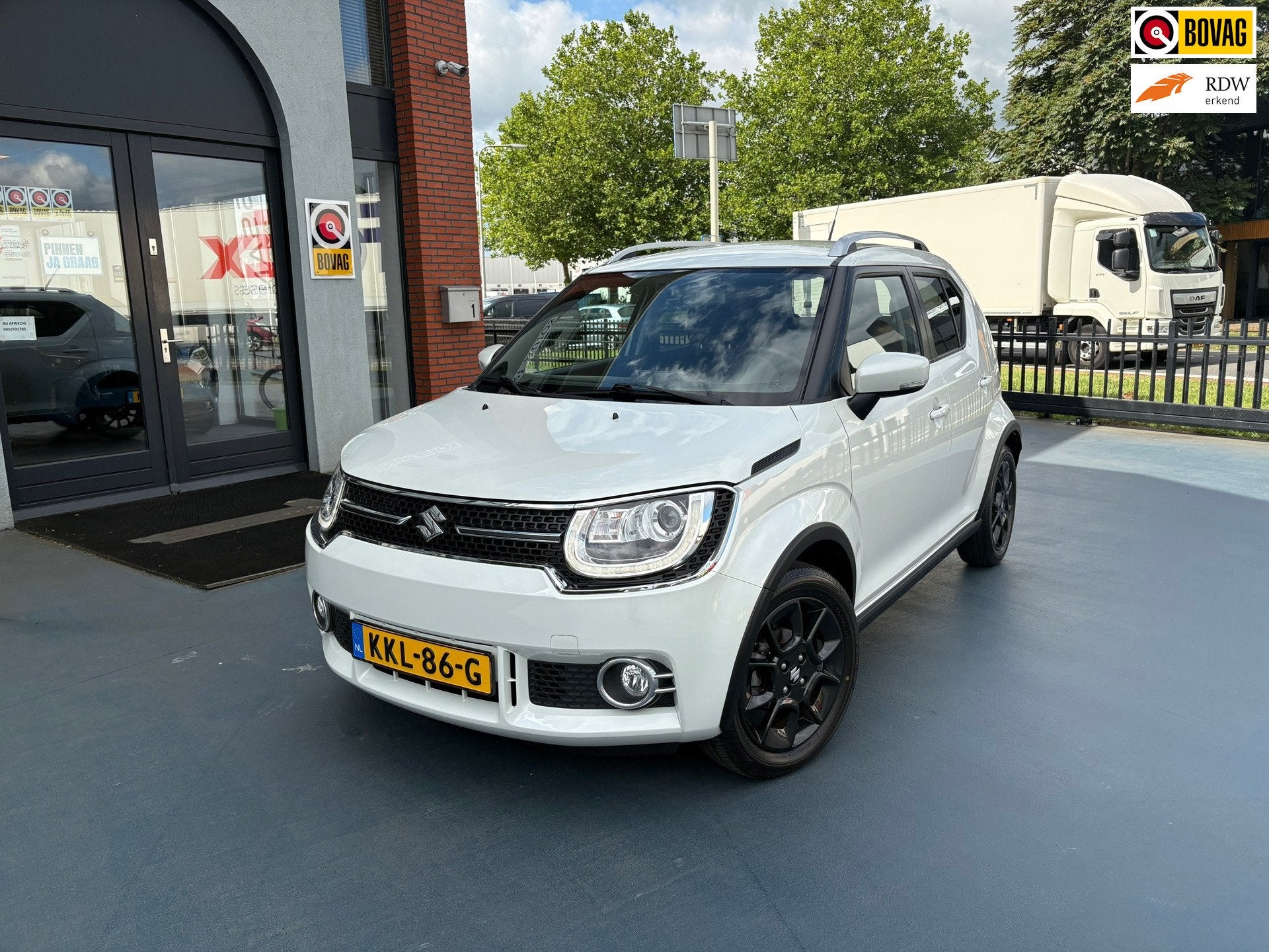 Suzuki IGNIS 1.2 Stijl AUTOMAAT CLIMA STOELVERWARMING, Auto's, Gebruikt, 4 cilinders, Wit, Bedrijf
