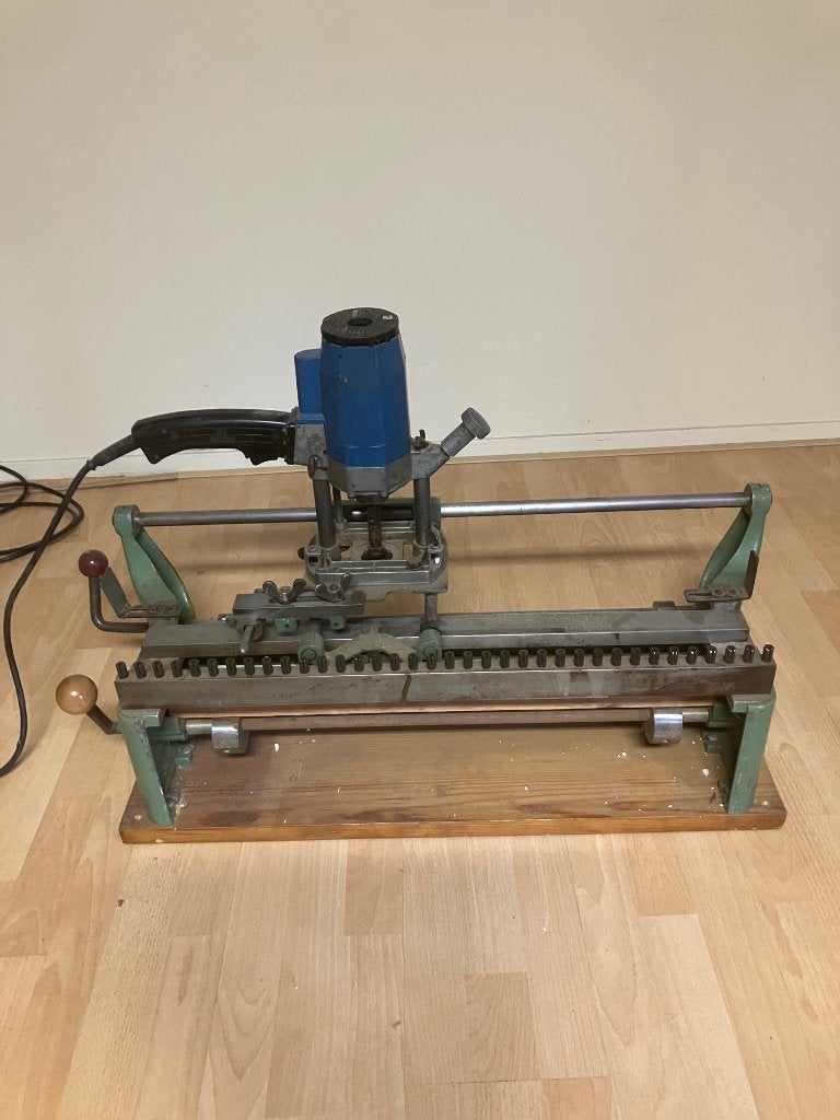 zwaluwstaartfreesmal, Doe-het-zelf en Verbouw, Gereedschap | Overige machines, Ophalen, Gebruikt