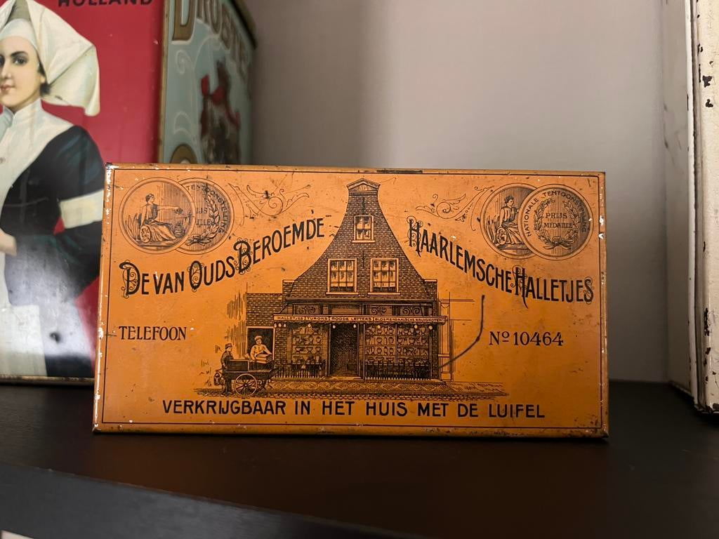Haarlemsche halletjes blik (Haarlem), Ophalen of Verzenden, Zo goed als nieuw, Overige